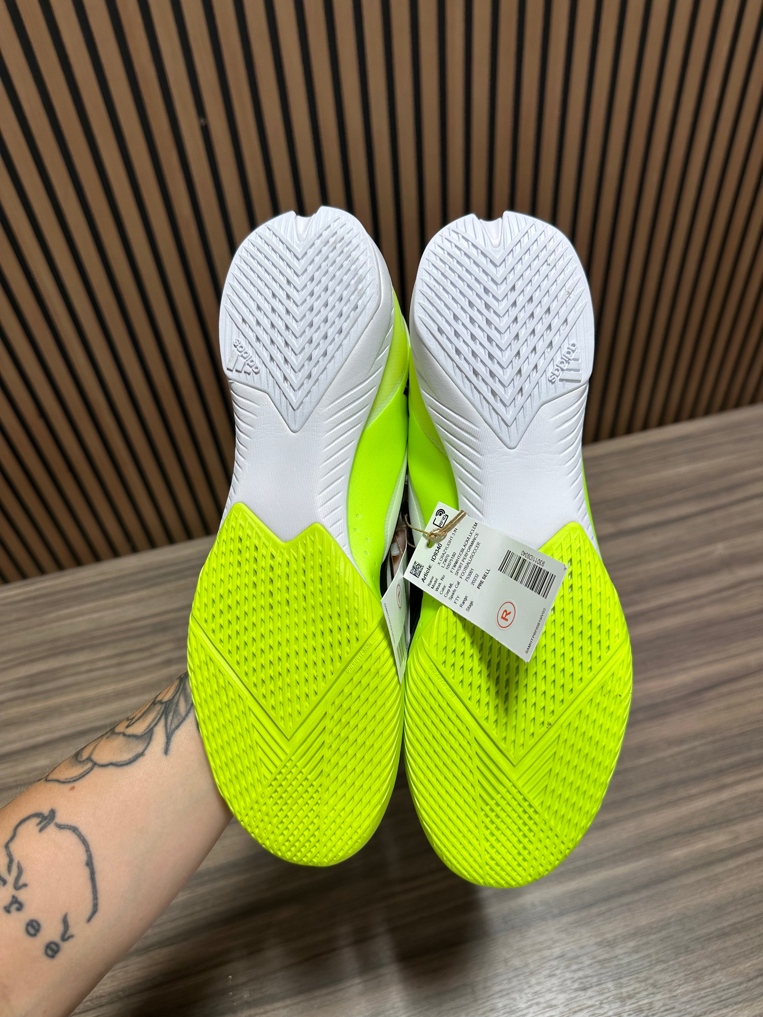 Adidas X Crazyfast.3 Indoor soccer shoe sz 9