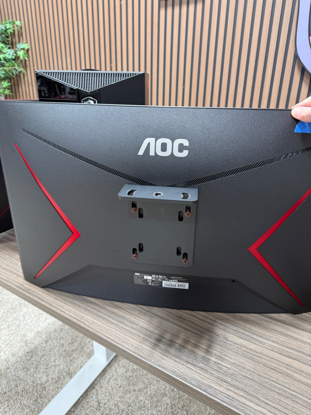 AOC C32G2 32" Curved Frameless Gaming Monitor 165Hz NO STAND