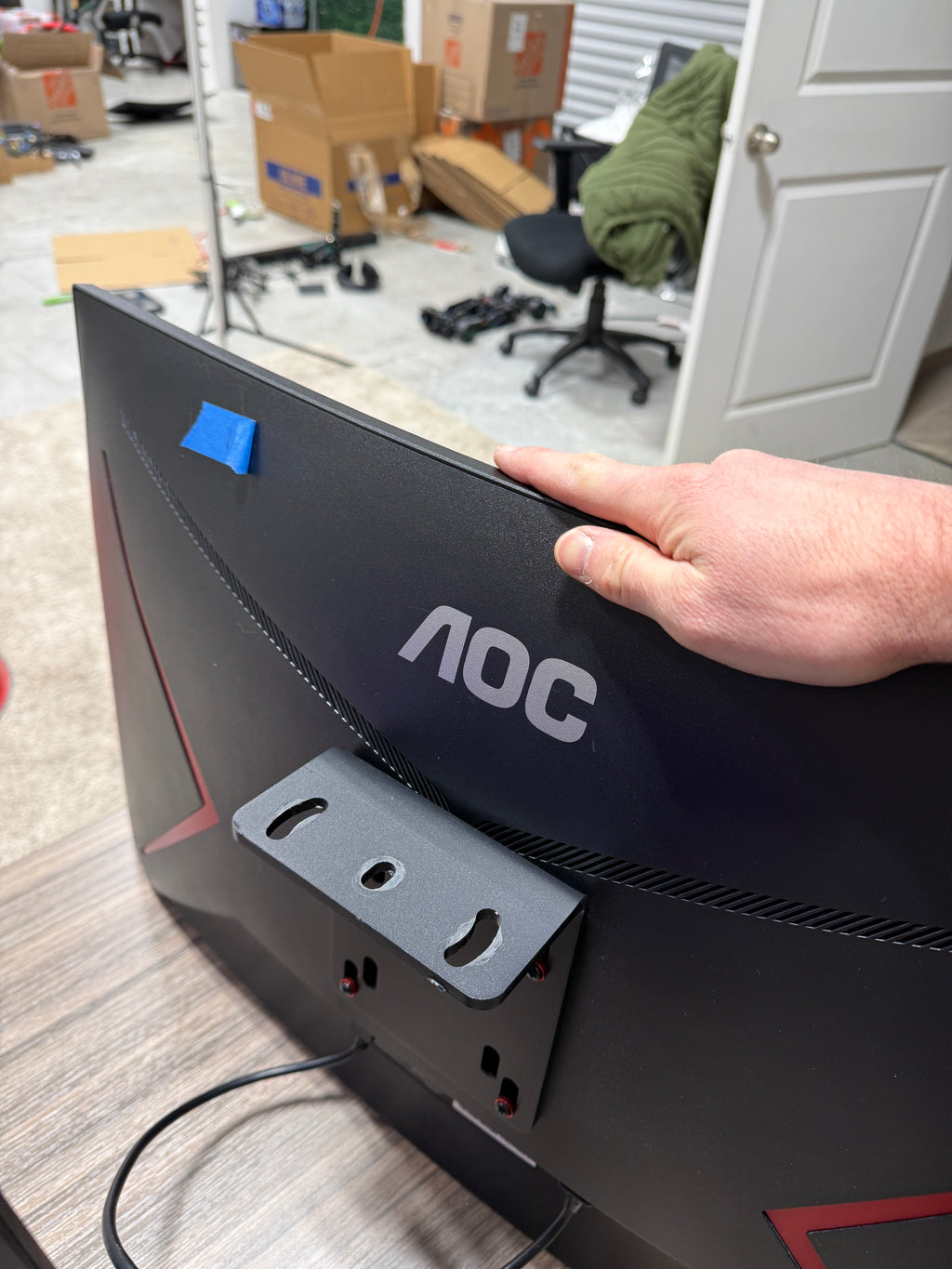 AOC C32G2 32" Curved Frameless Gaming Monitor 165Hz NO STAND