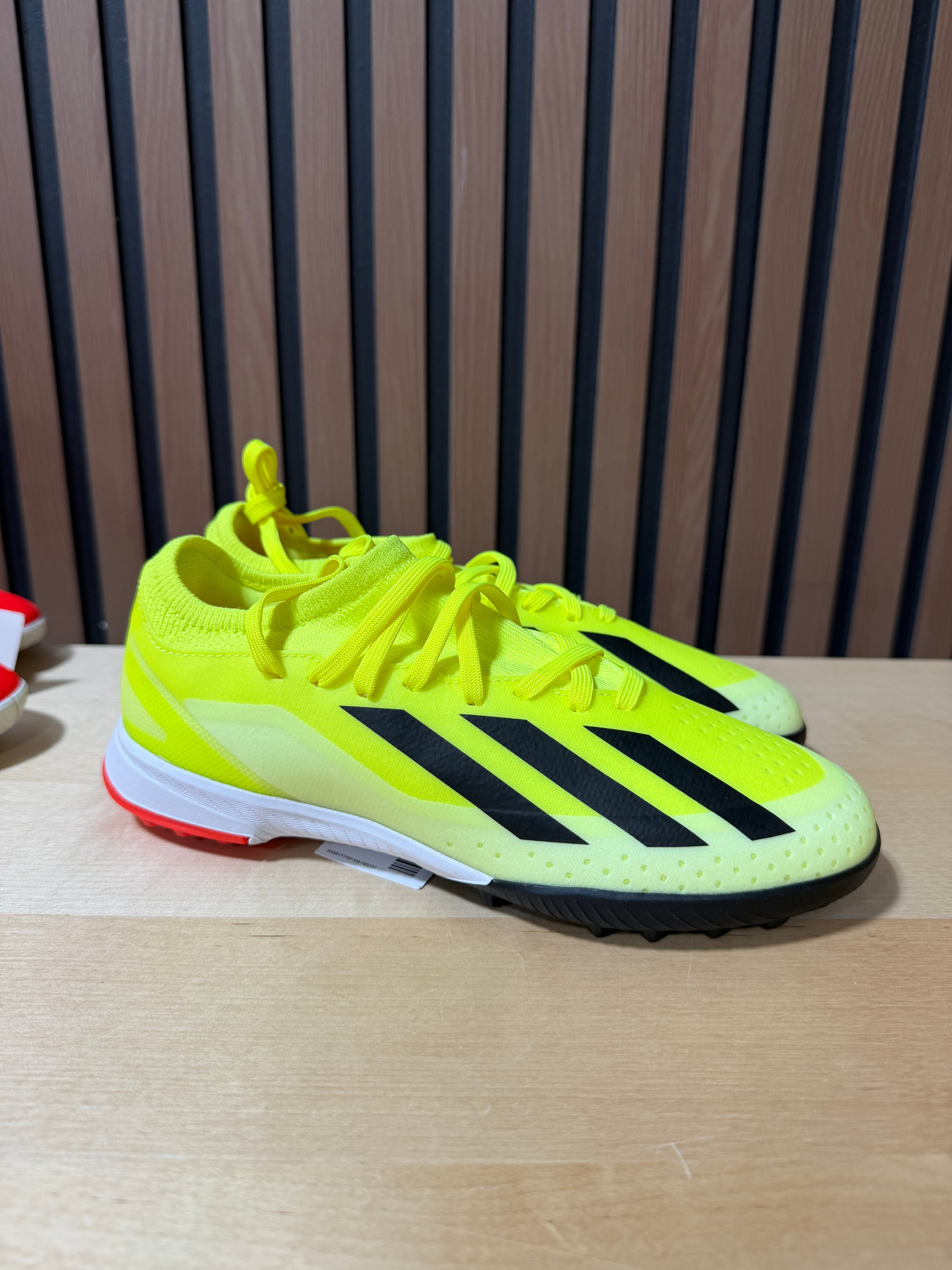 Adidas X Crazyfast League TF turf junior soccer shoes sz 3.5