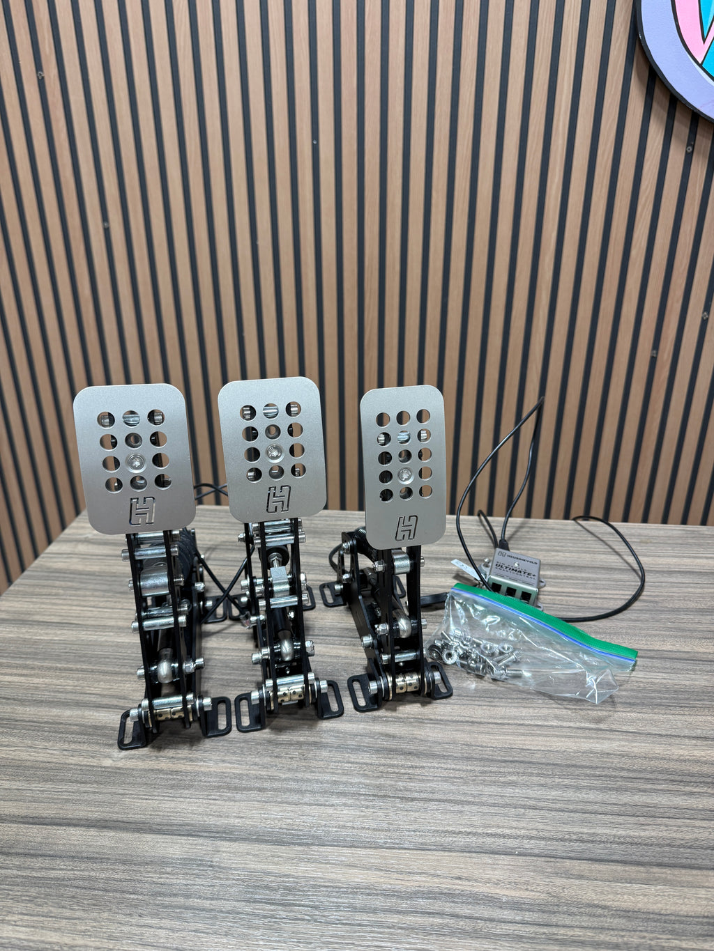 Heusinkveld Ultimate+ 3-pedal set Black