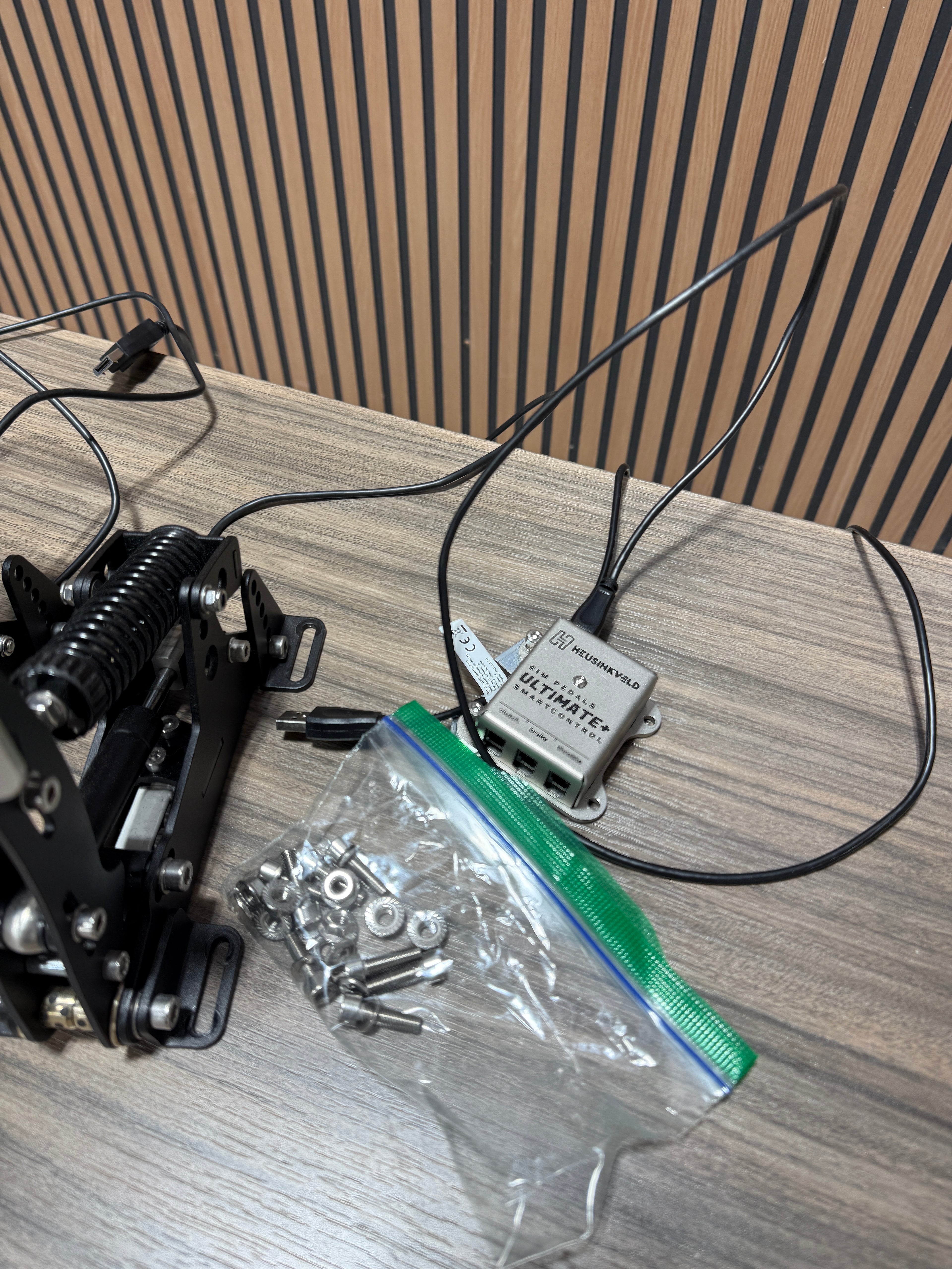 Heusinkveld Ultimate+ 3-pedal set Black