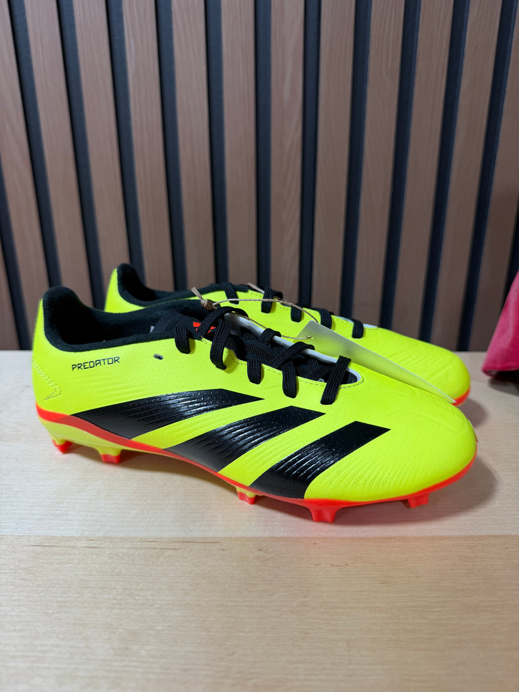 Adidas Predator 24 League Firm junior Ground Cleats sz 3.5