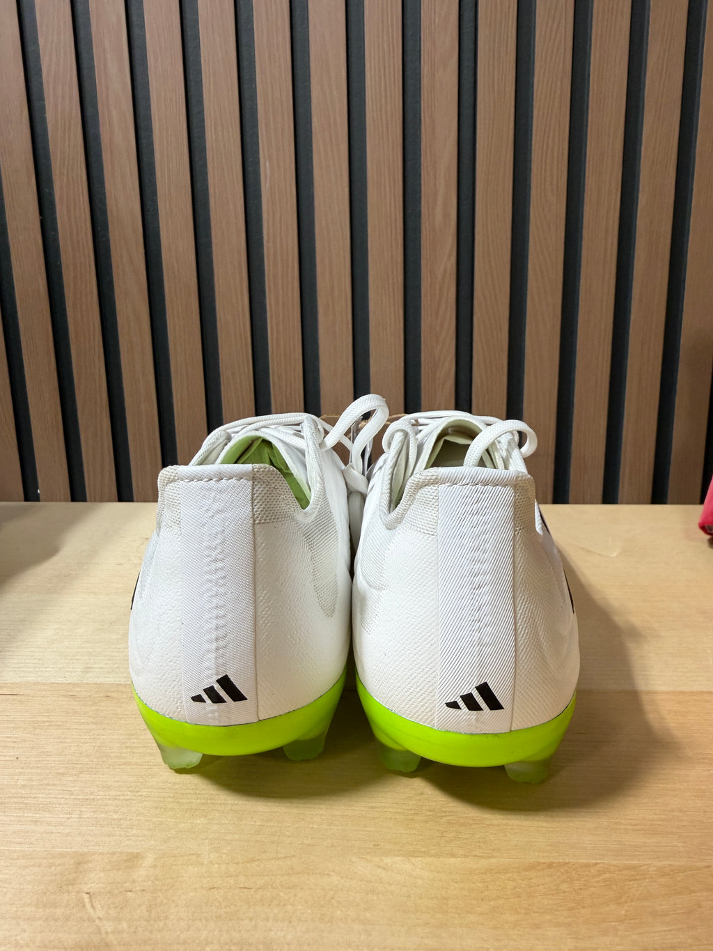 White adidas Copa Pure.1 FG 'Crazyrush Pack' soccer cleats sz 9