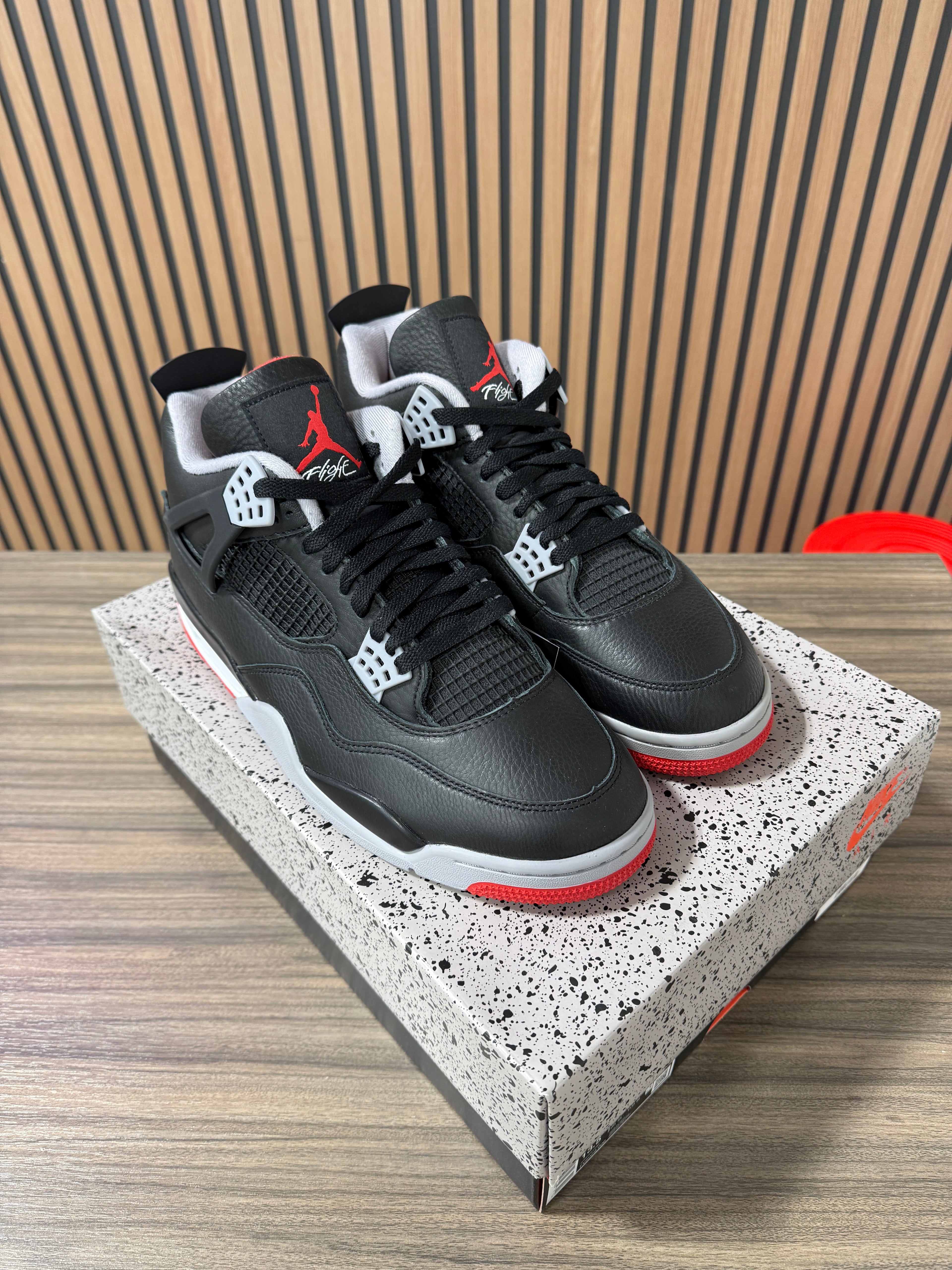 Air Jordan 4 Retro 'Bred Reimagined' Sz 12