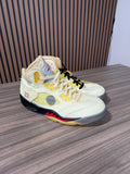 Off-White x Air Jordan 5 SP 'Sail' Sz 10.5