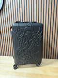 Ed Hardy hardside spinner suitcase