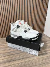 Load image into Gallery viewer, Air Jordan 4 Retro OG 'White Cement' 2025 Sz 9
