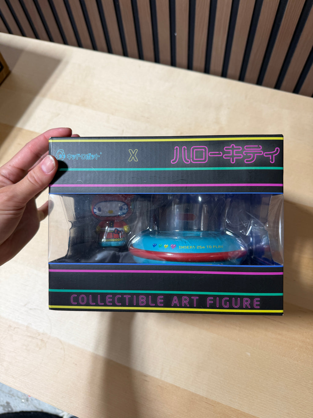 Kidrobot Hello Kitty UFO Arcade Gamer 5" Vinyl Figure