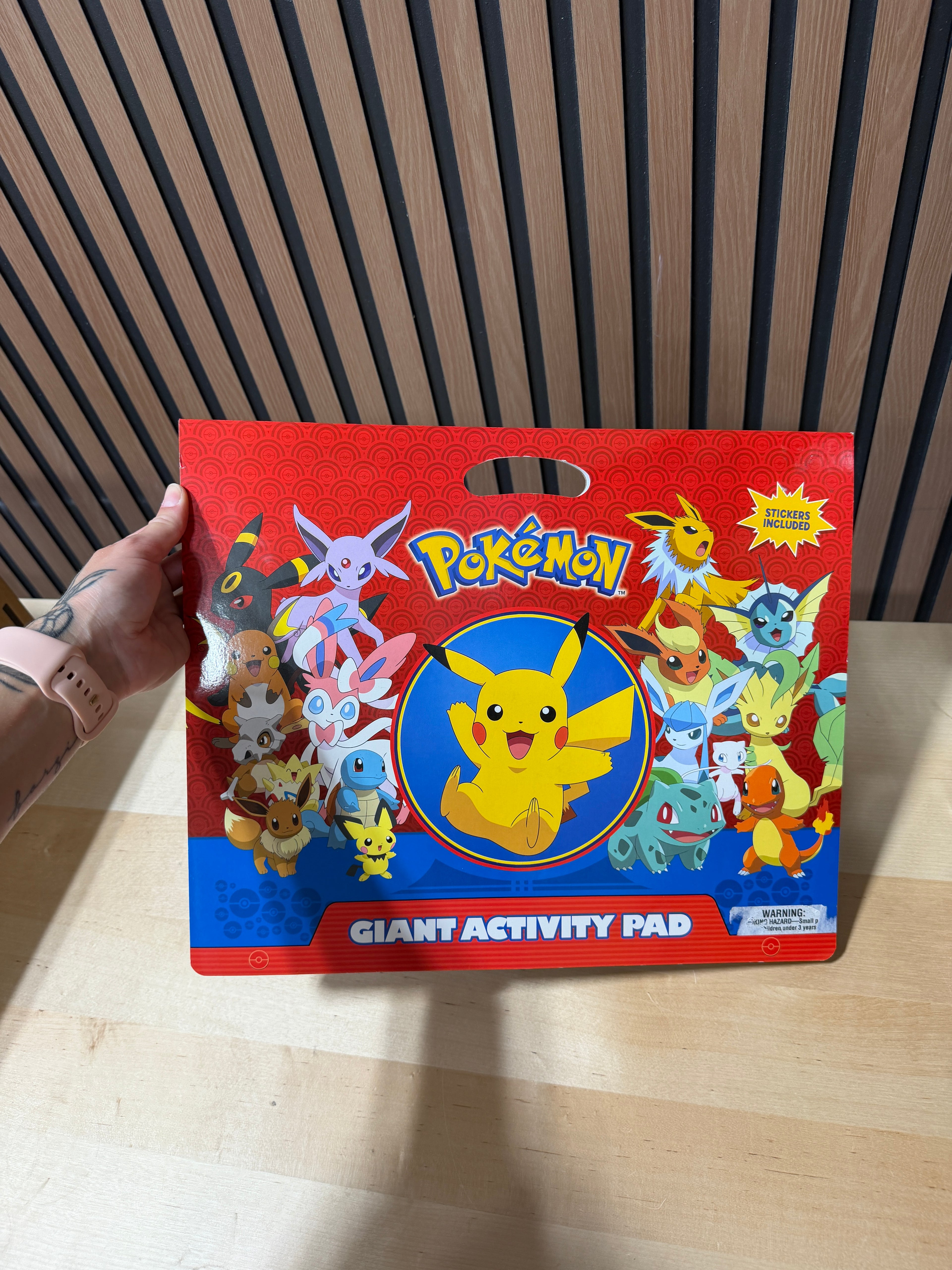 Pokémon Giant Activity Pad