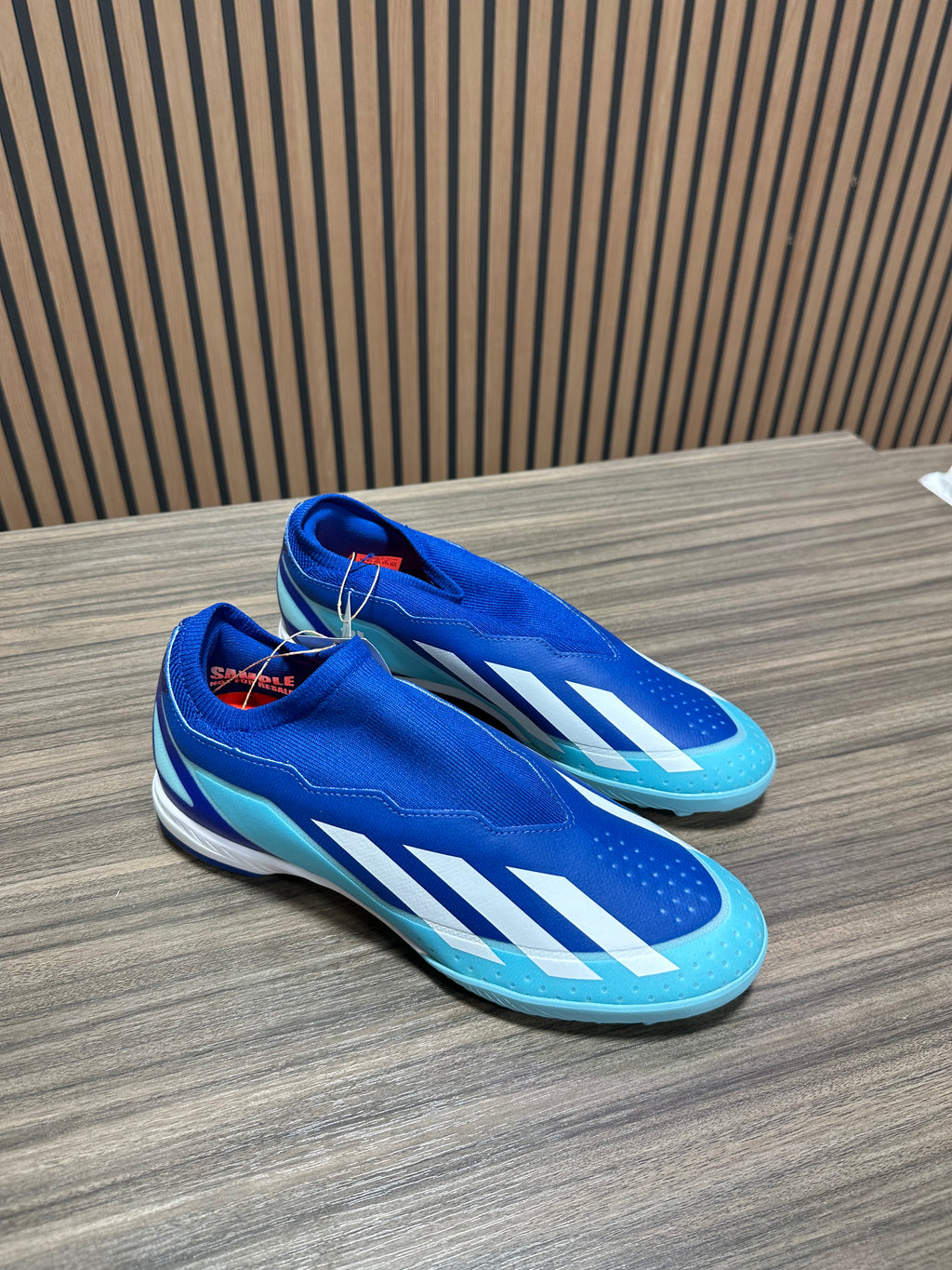 Adidas X Crazyfast.3 Laceless TF turf soccer shoes sz 9