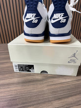 Load image into Gallery viewer, Nike SB x Air Jordan 4 Retro SP 'Navy' Sz 10

