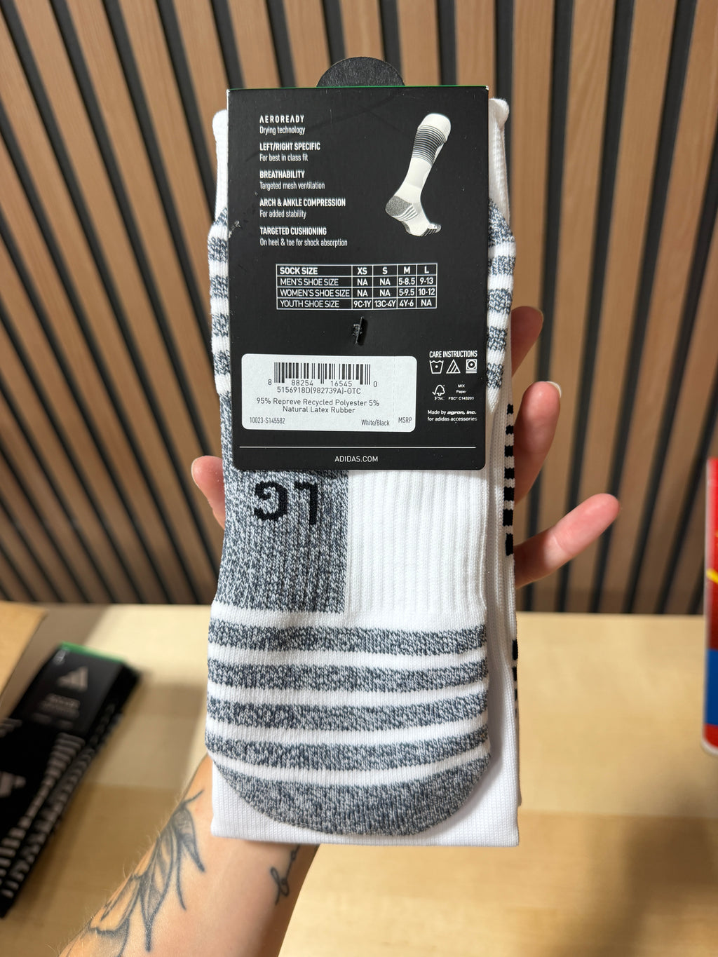 Adidas Team Speed Soccer Socks sz L