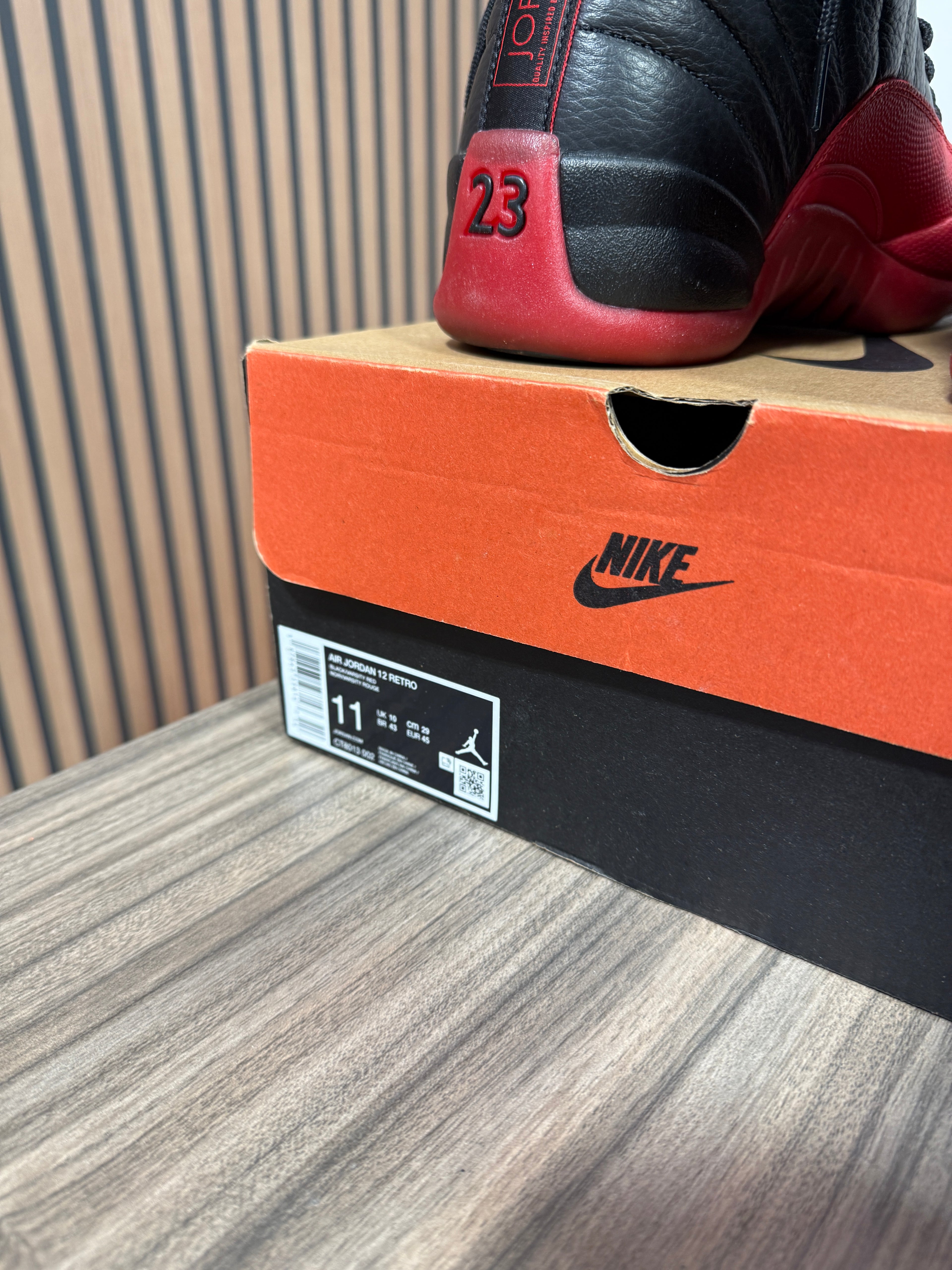 Air Jordan 12 Retro 'Flu Game' 2025 Sz 11