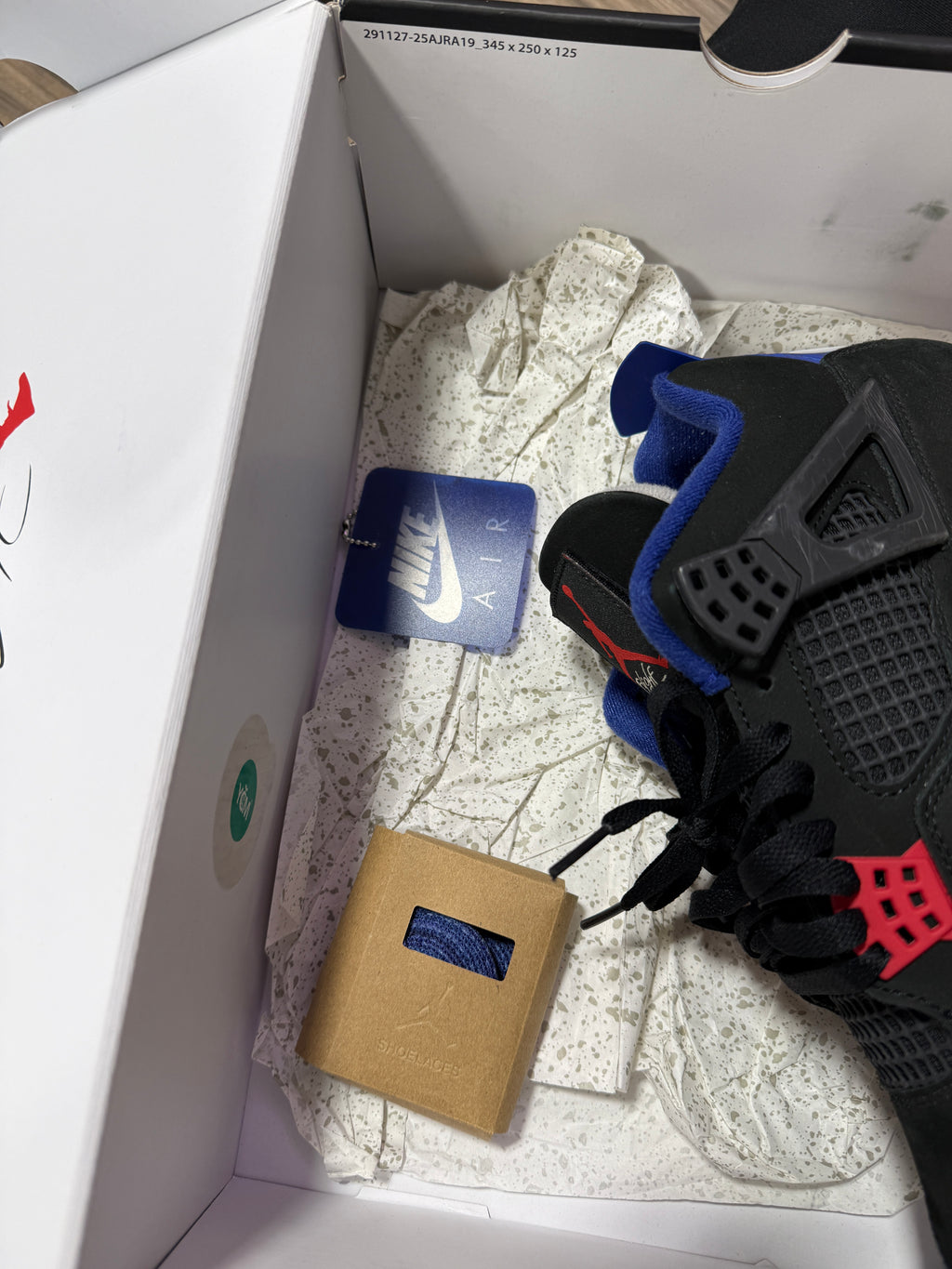 Air Jordan 4 Retro 'Rare Air - White Lettering' Sz 10