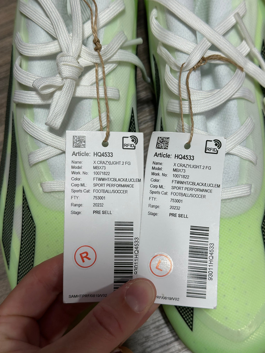 Adidas X Crazyfast.1 FG soccer cleats sz 9