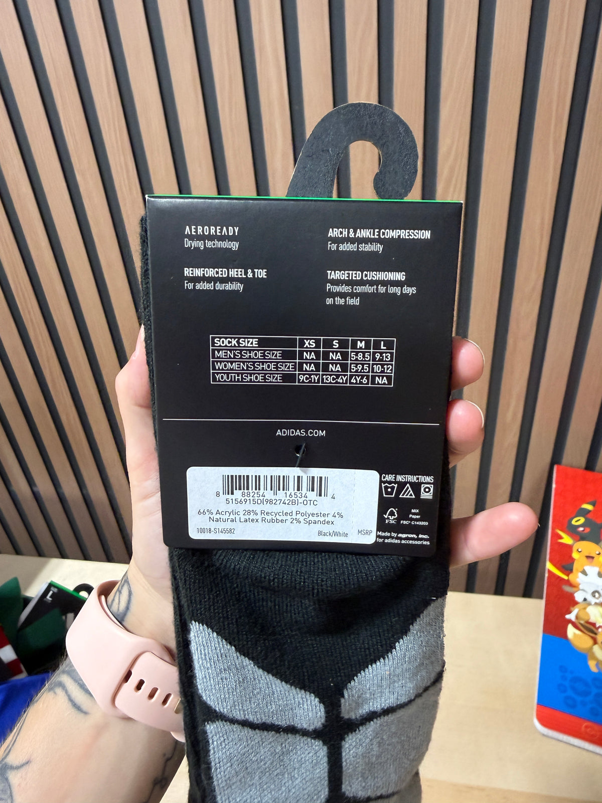 adidas Utility 2.0 OTC multi-sport socks sz L
