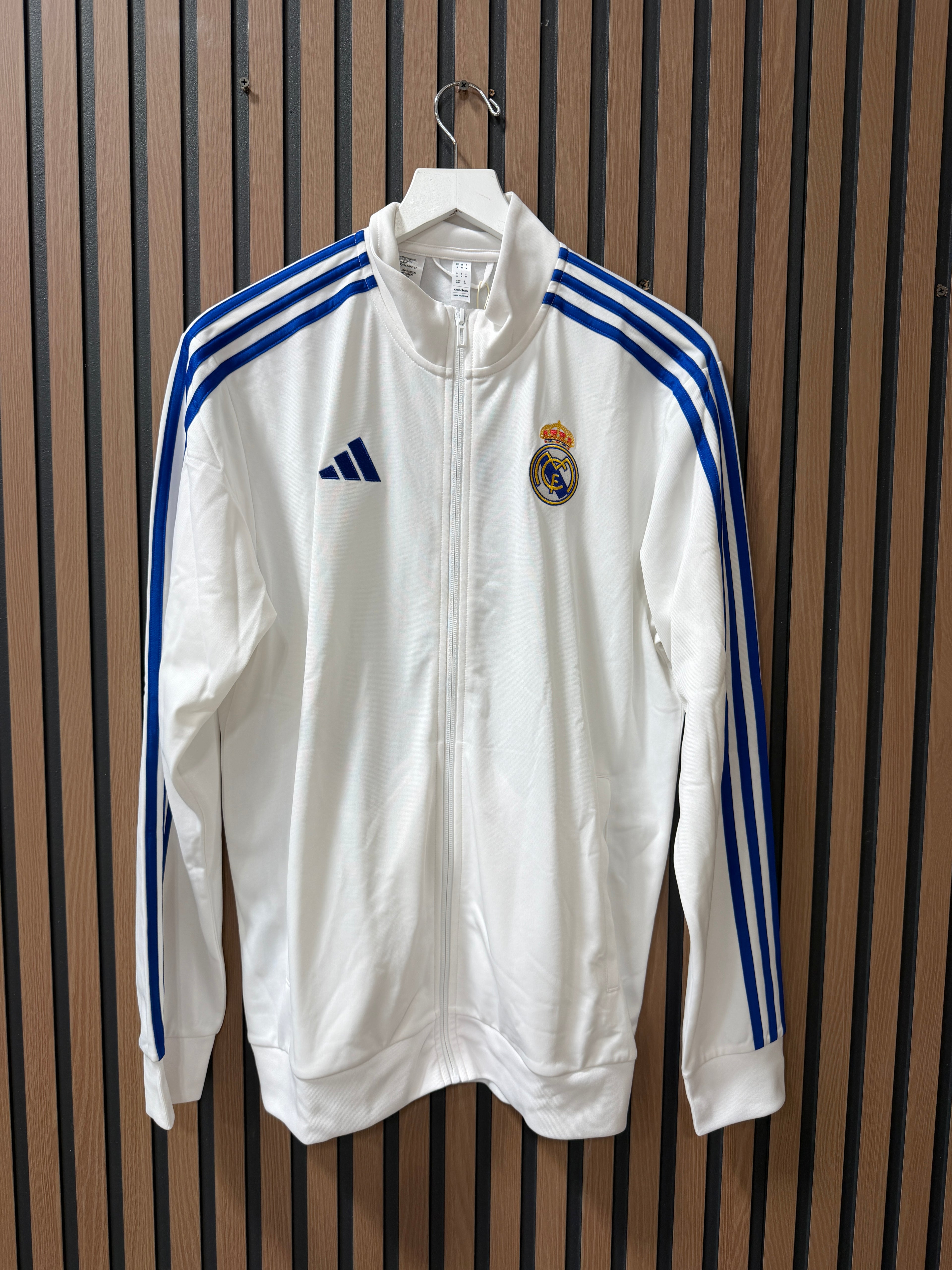 Adidas Real Madrid DNA Track Jacket – White