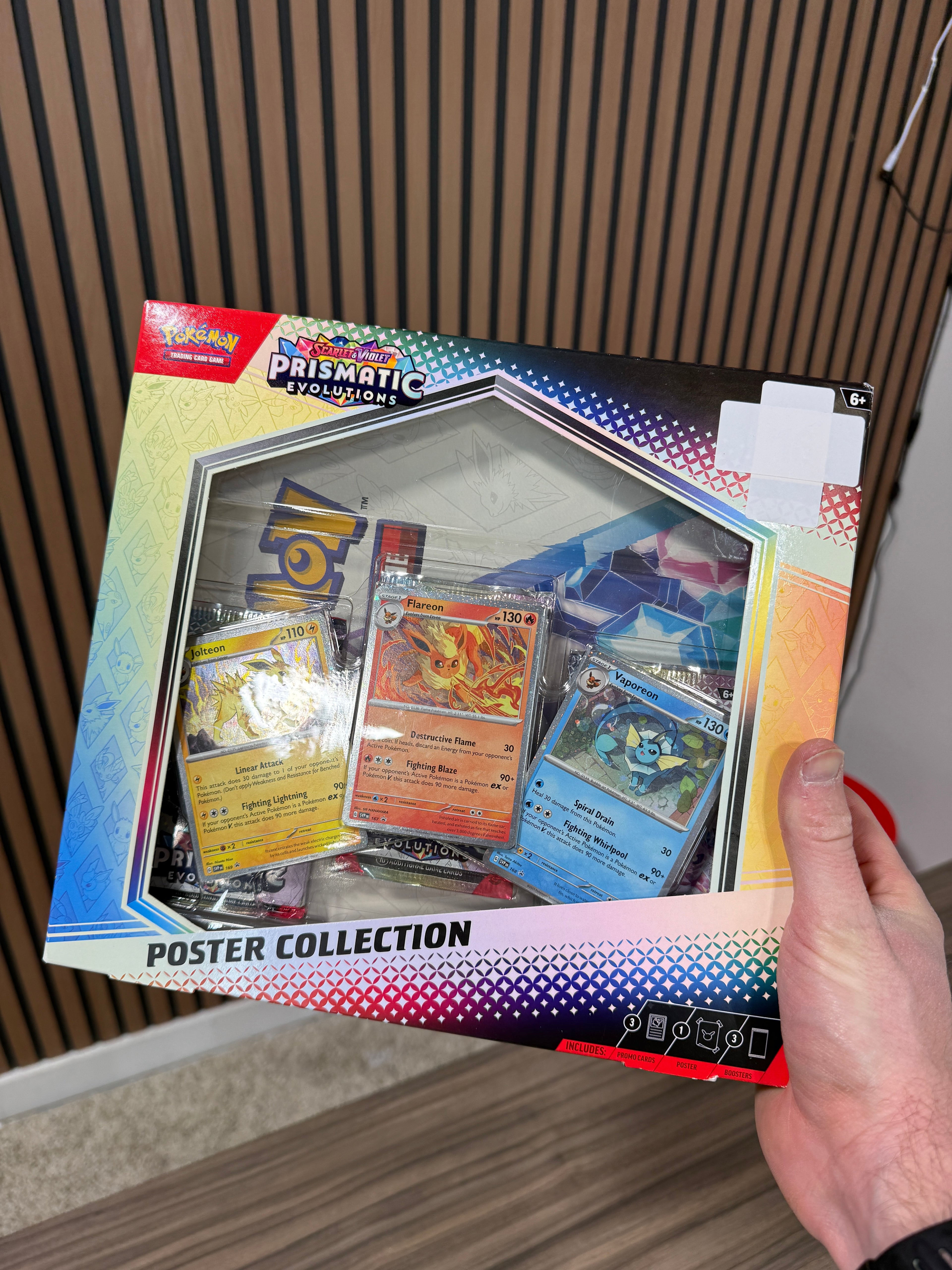 Pokémon Scarlet & Violet Prismatic Evolutions Poster Collection