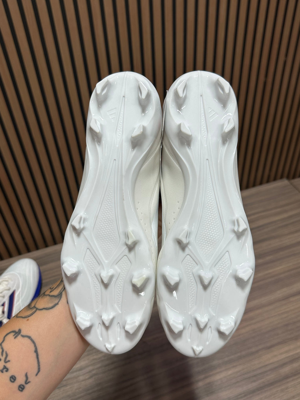 Adidas X Crazyfast.3 Laceless FG Cloud White soccer cleats sz 9