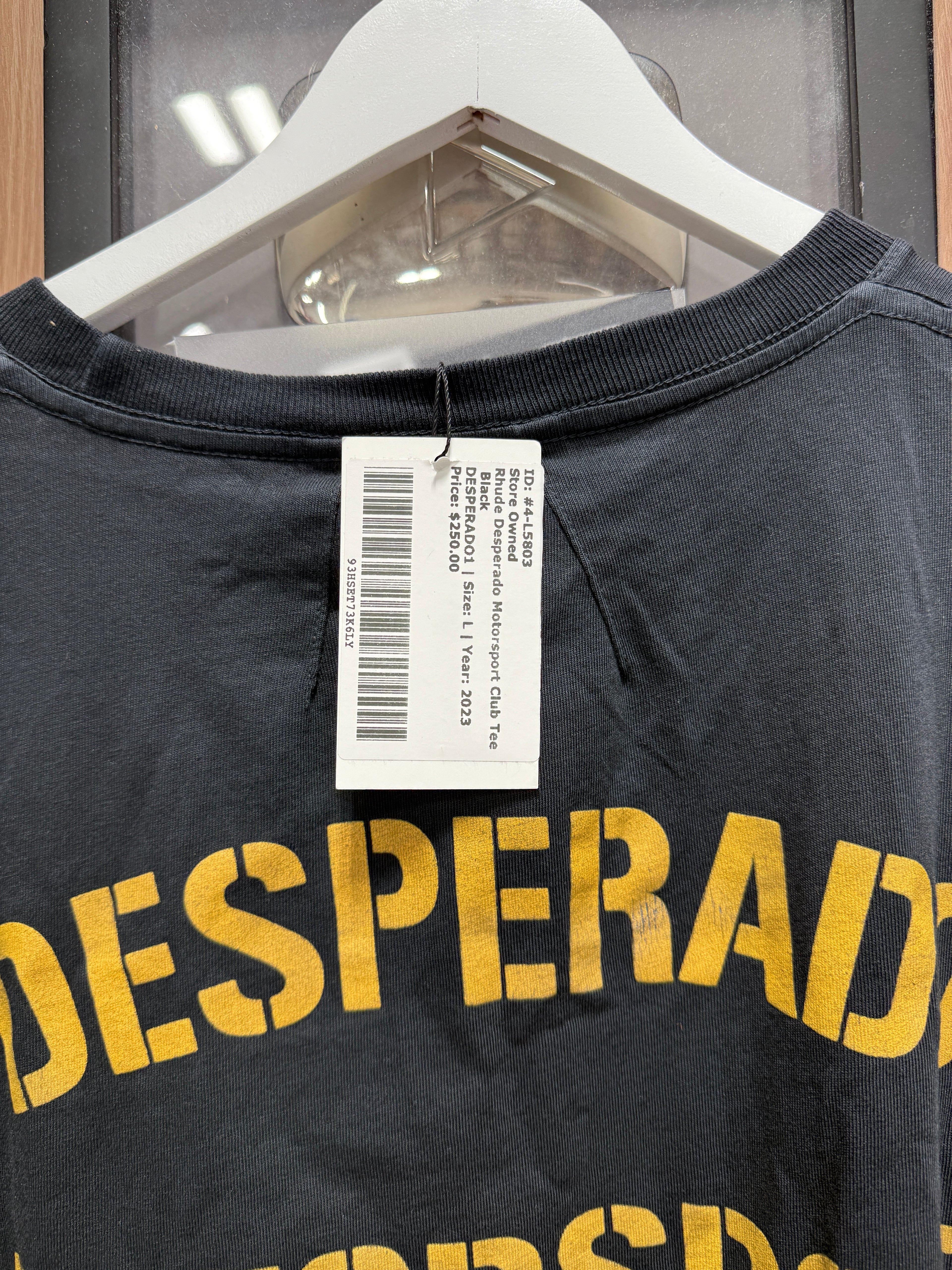 Rhude Racing Tee Sz L