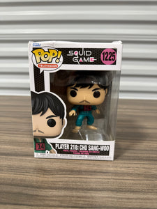Funko Pop Television Squid Game Player 218: Cho Sang-Woo #1225 Figure i05