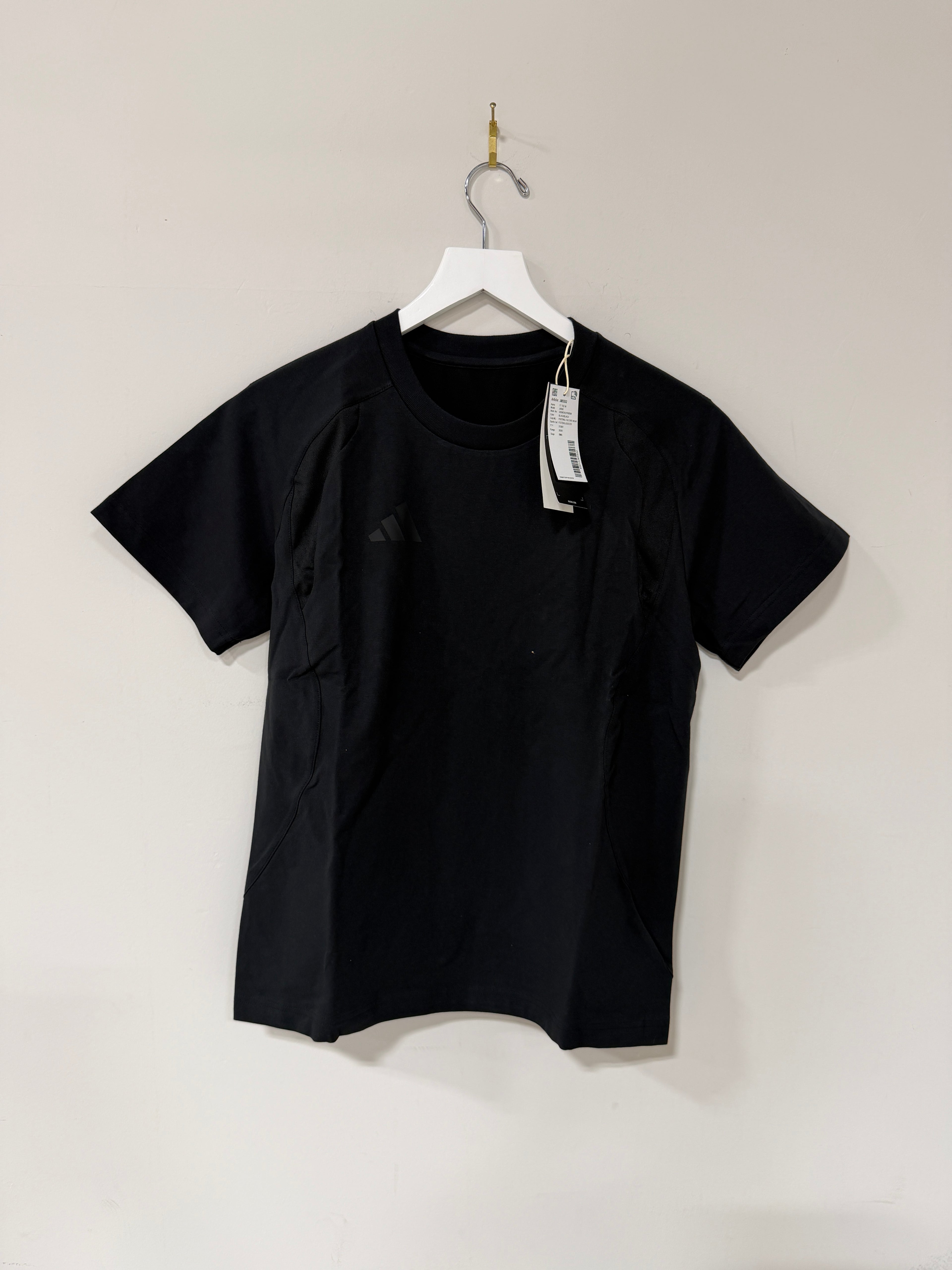 Adidas Tee W – Black/Black sz S