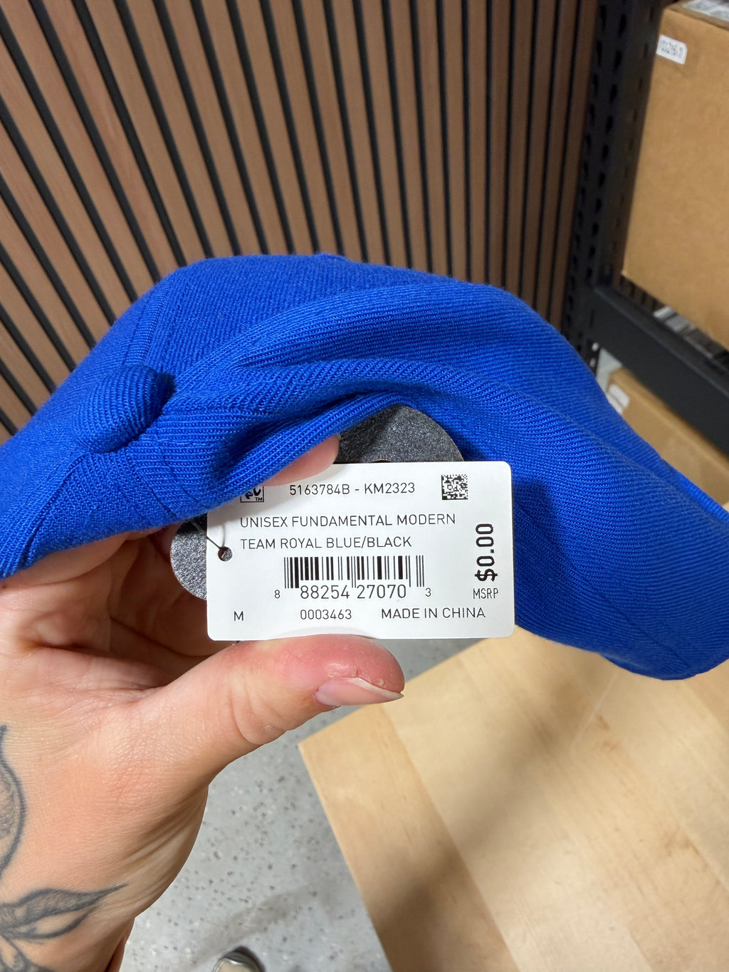 Adidas stretch-fit baseball cap