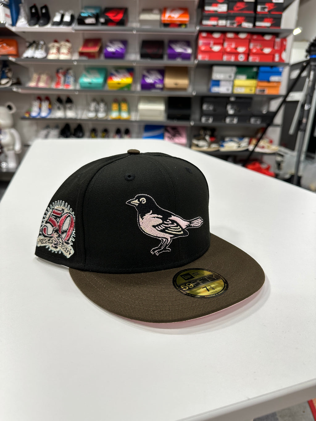 Orioles New Era Hat Sz 7 3/8