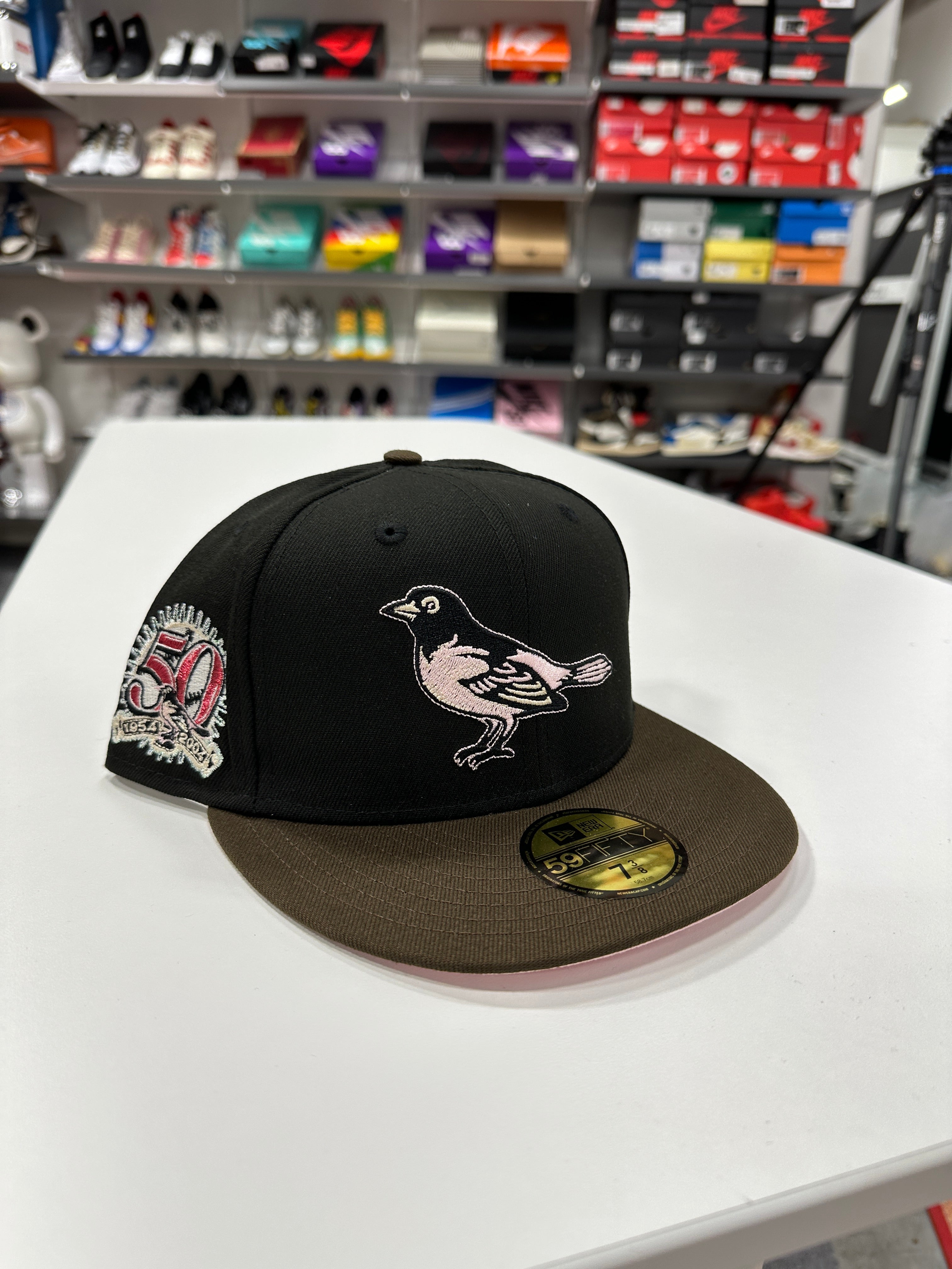 Orioles New Era Hat Sz 7 3/8