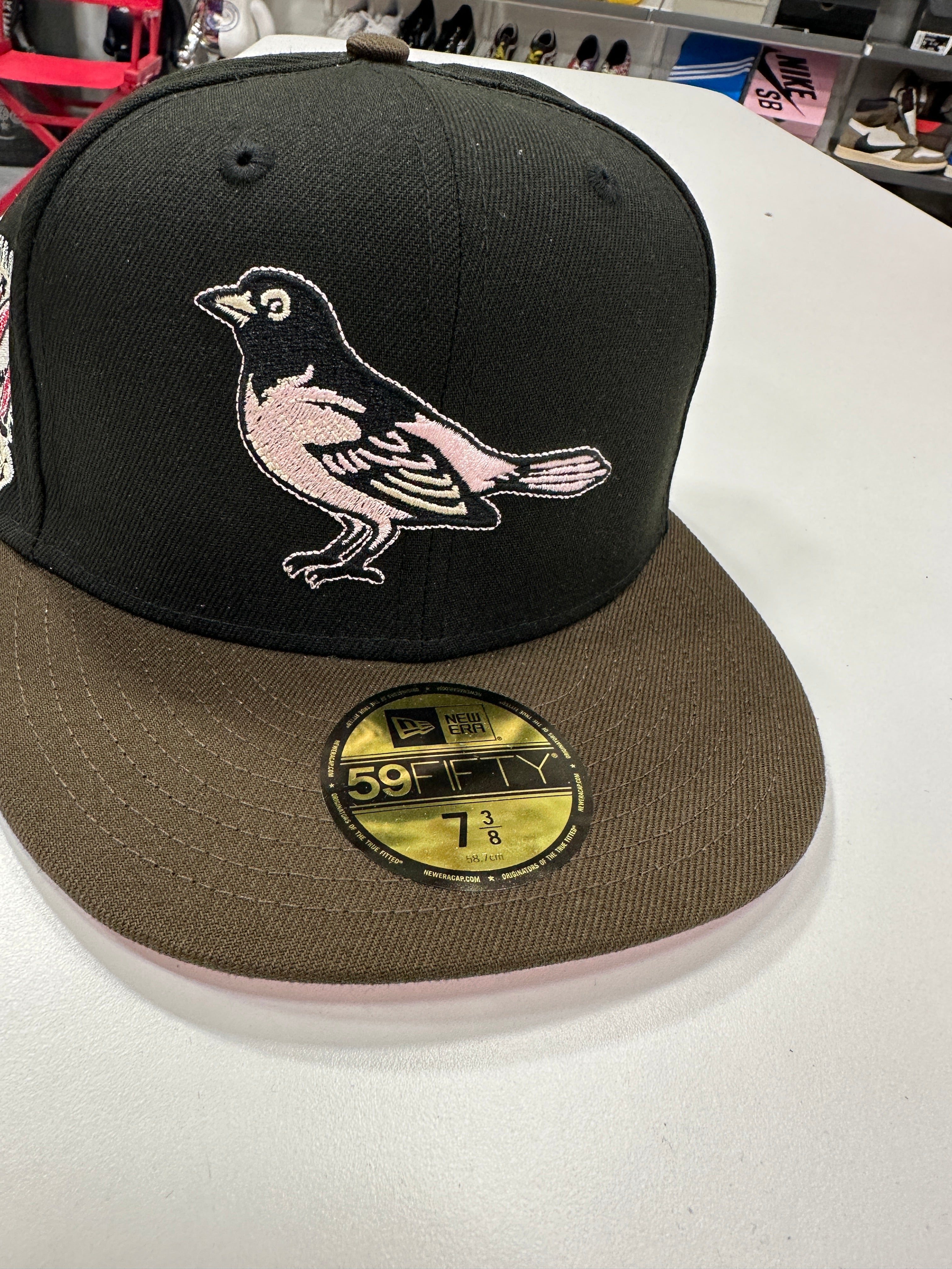 Orioles New Era Hat Sz 7 3/8