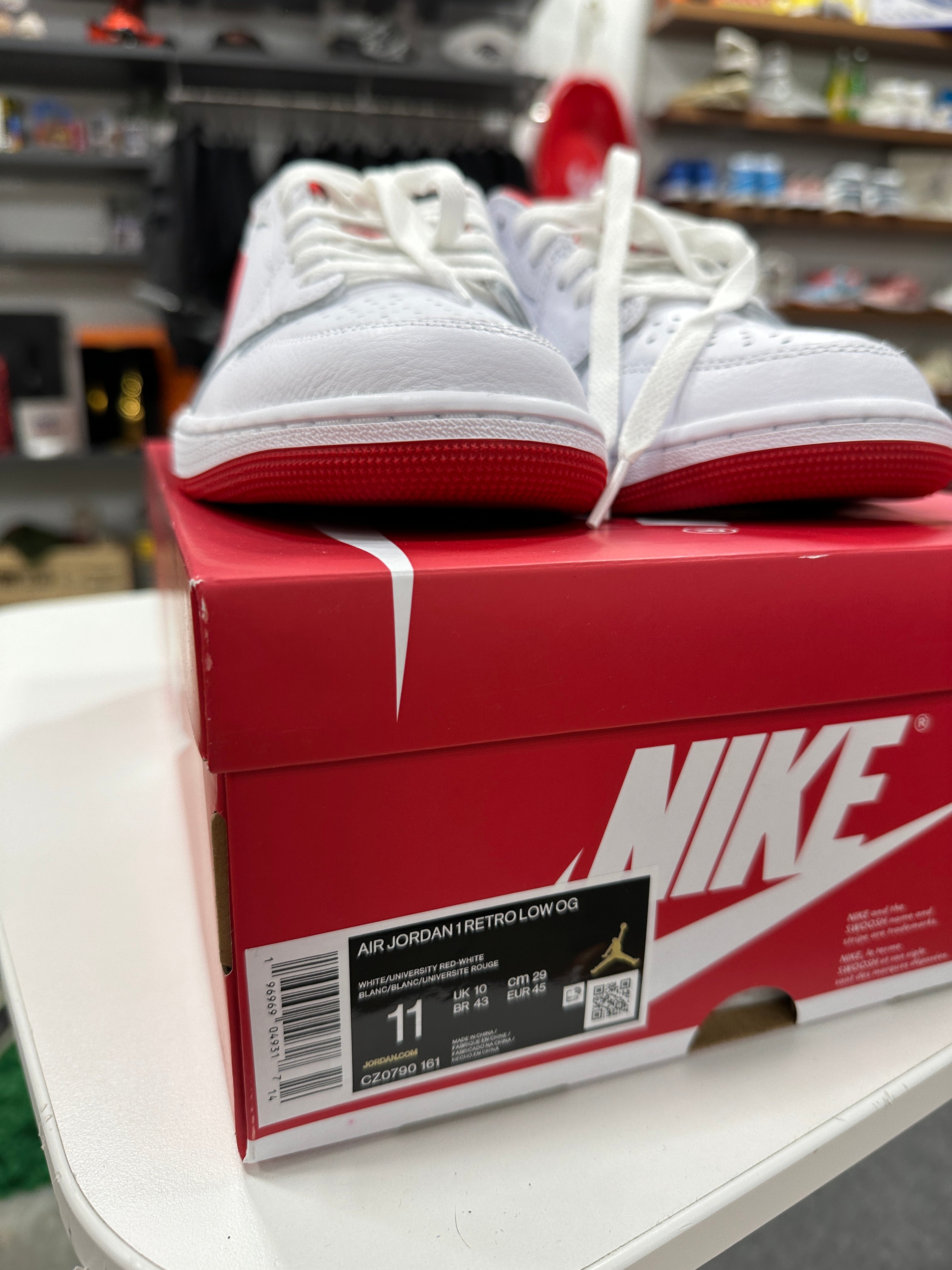 Jordan 1 Red/White Sz 11