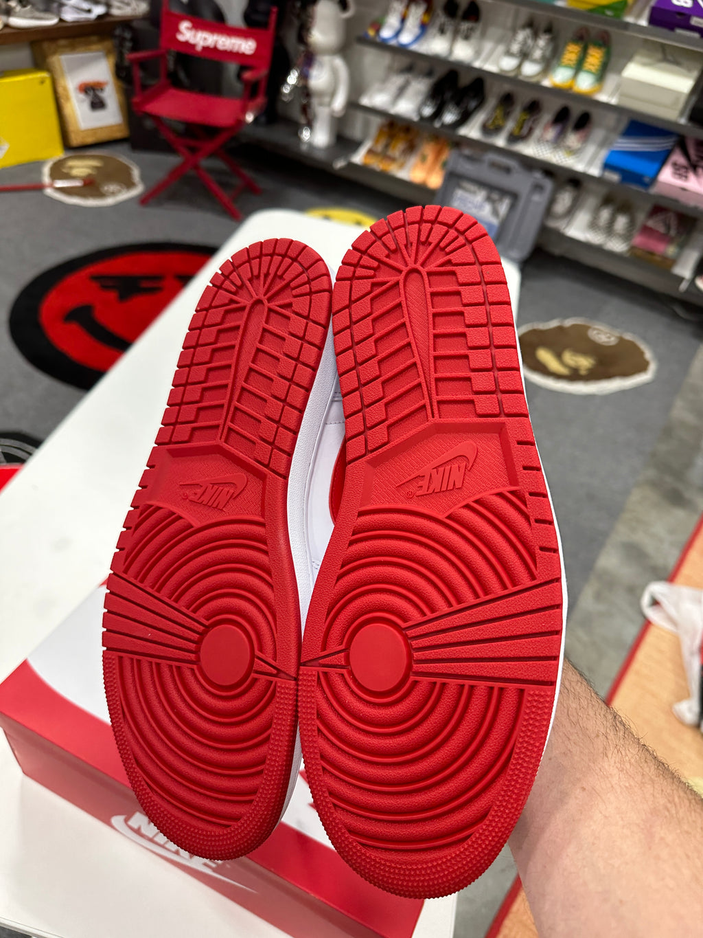 Jordan 1 Red/White Sz 11