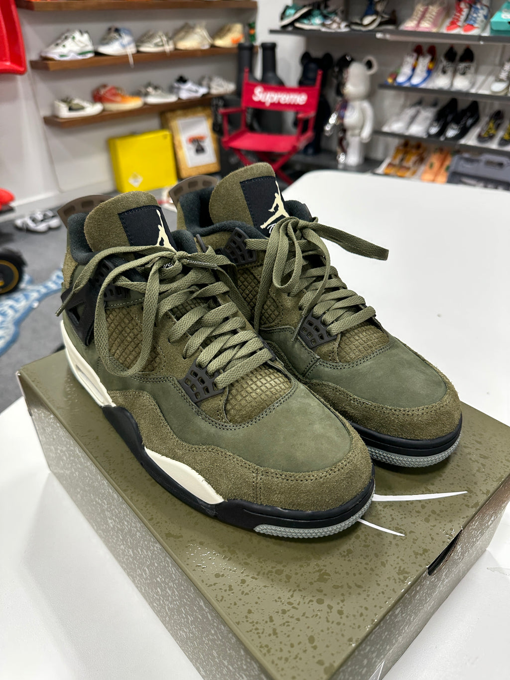 Jordan 4 Craft Medium Olive Sz 11