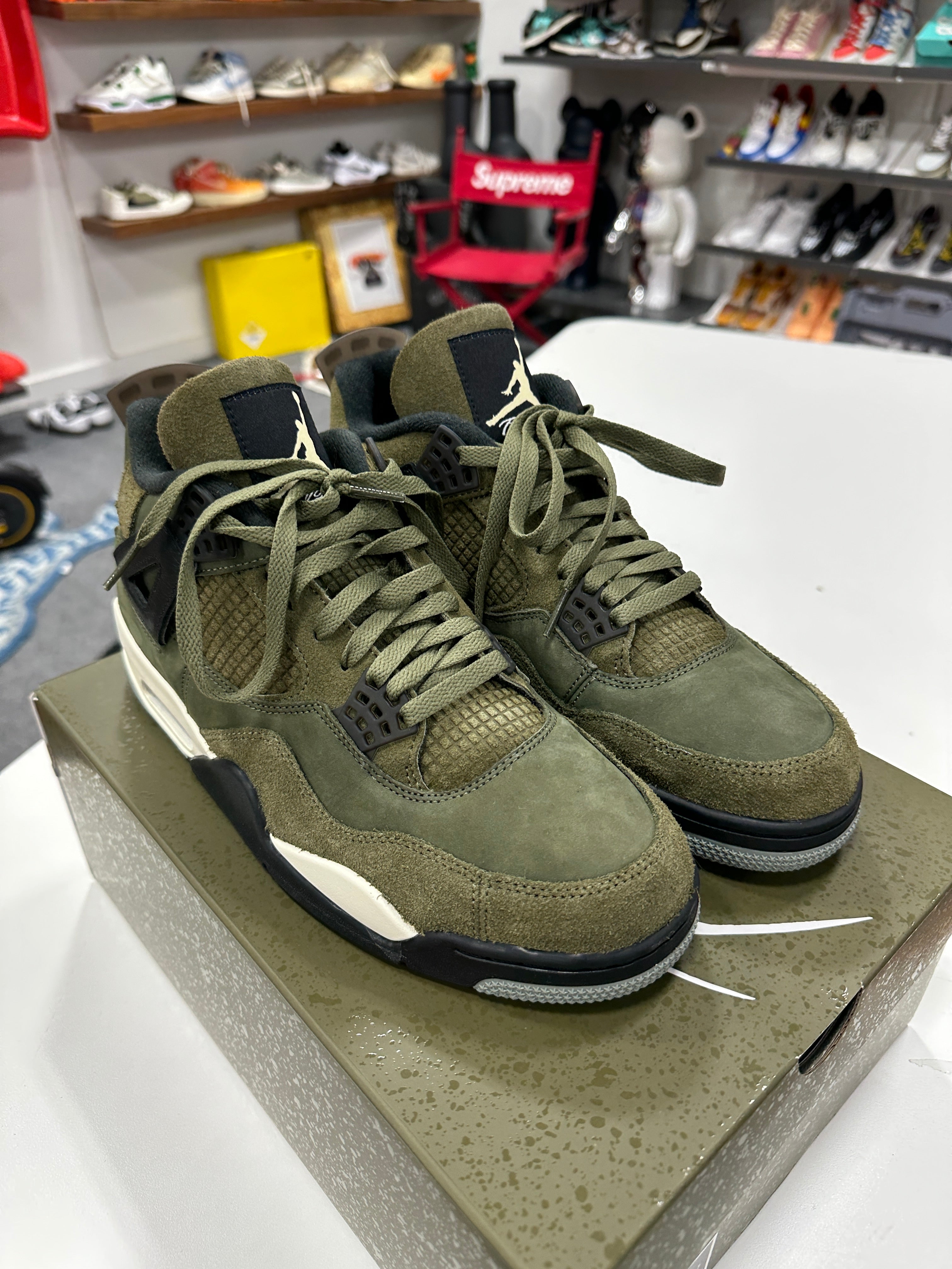 Jordan 4 Craft Medium Olive Sz 11