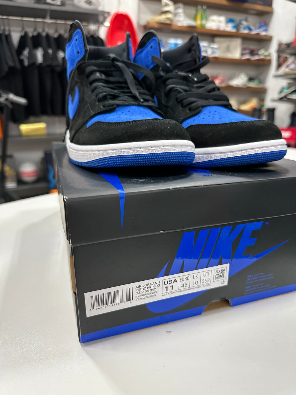 Jordan 1 Retro High OG Royal Reimagined Sz 11