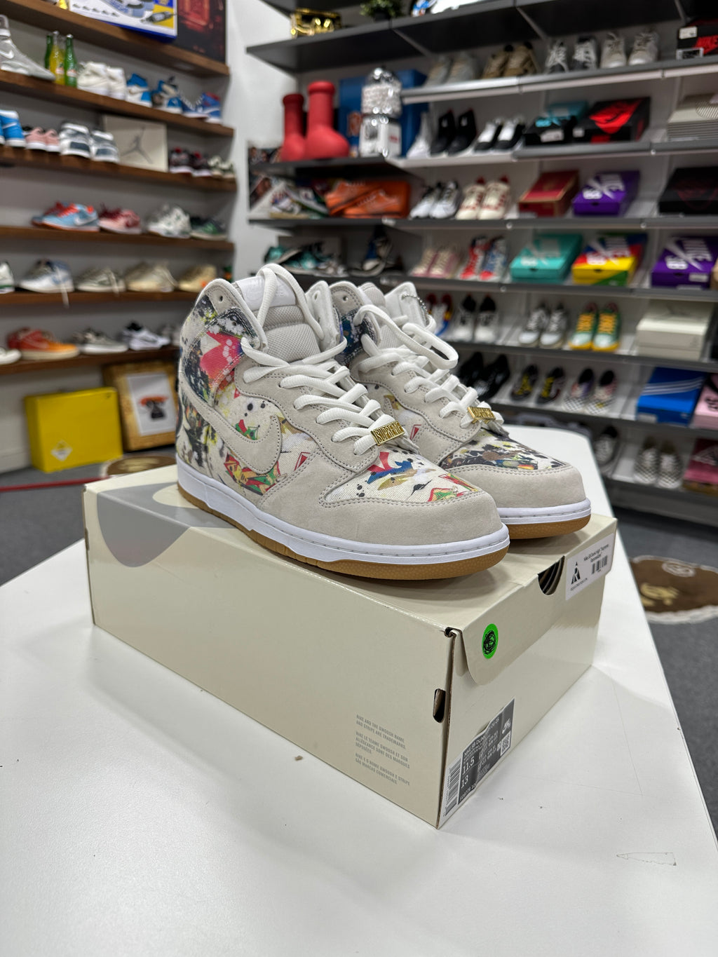 Nike SB Dunk High Supreme Rammellzee Sz 11.5