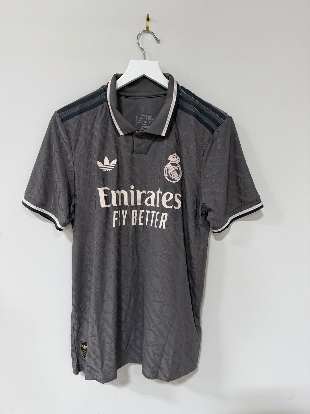 Adidas Real Madrid Third Jersey Adult – Charcoal
