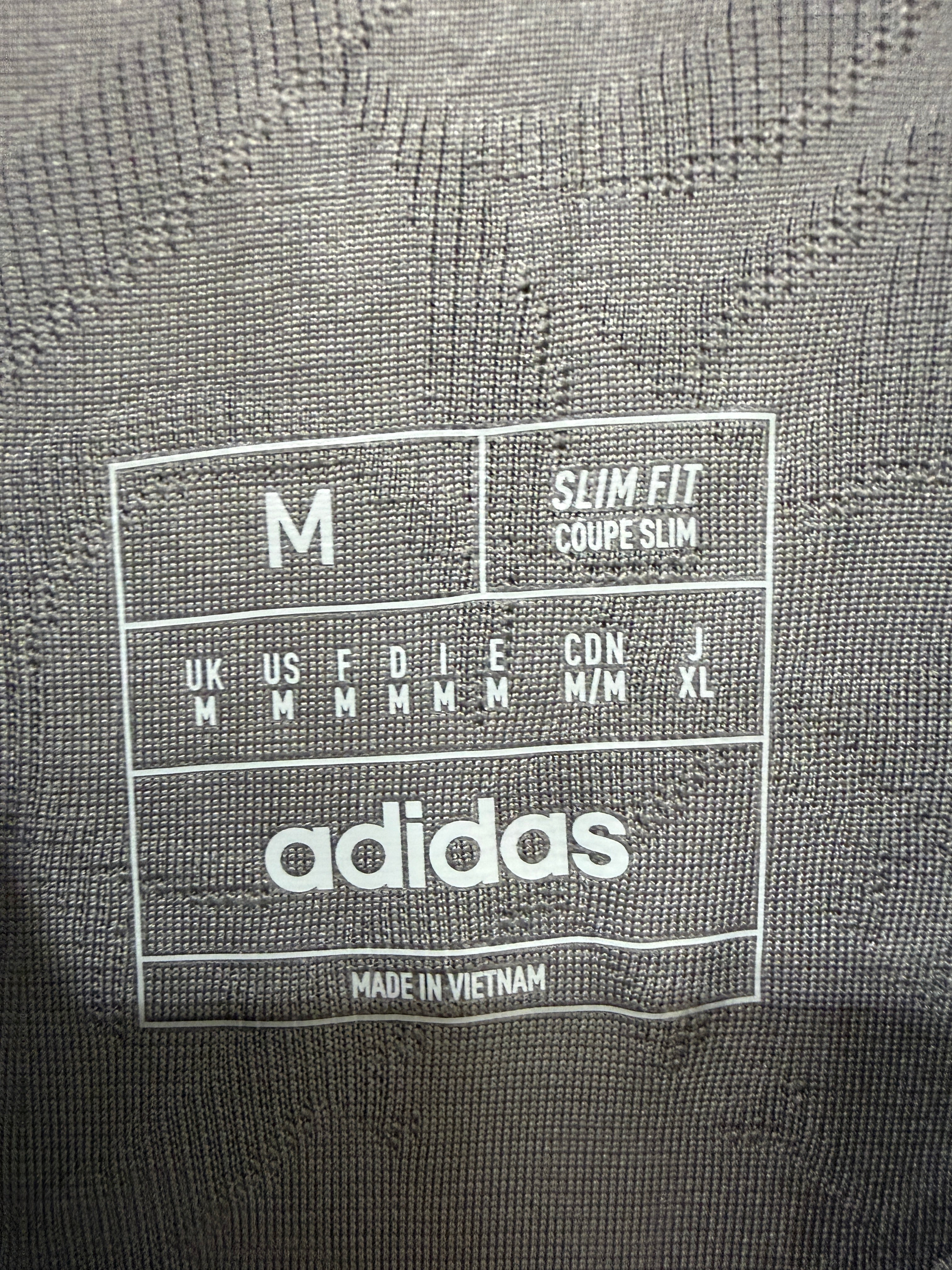 Adidas Real Madrid Third Jersey Adult – Charcoal