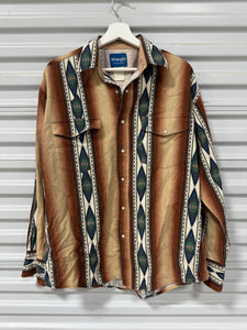Wrangler Western Shirt Sz M/L