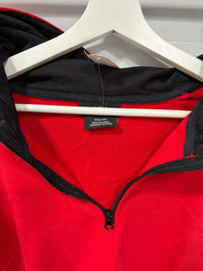 CCX Half Zip Hoodie Red Sz XS