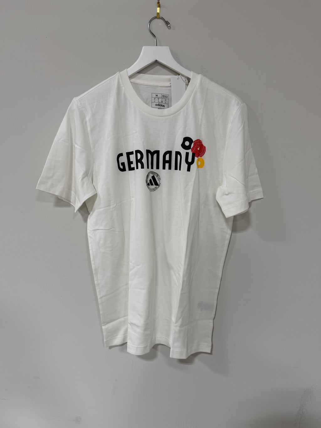 Adidas Germany T-Shirt Mens Size Medium – White