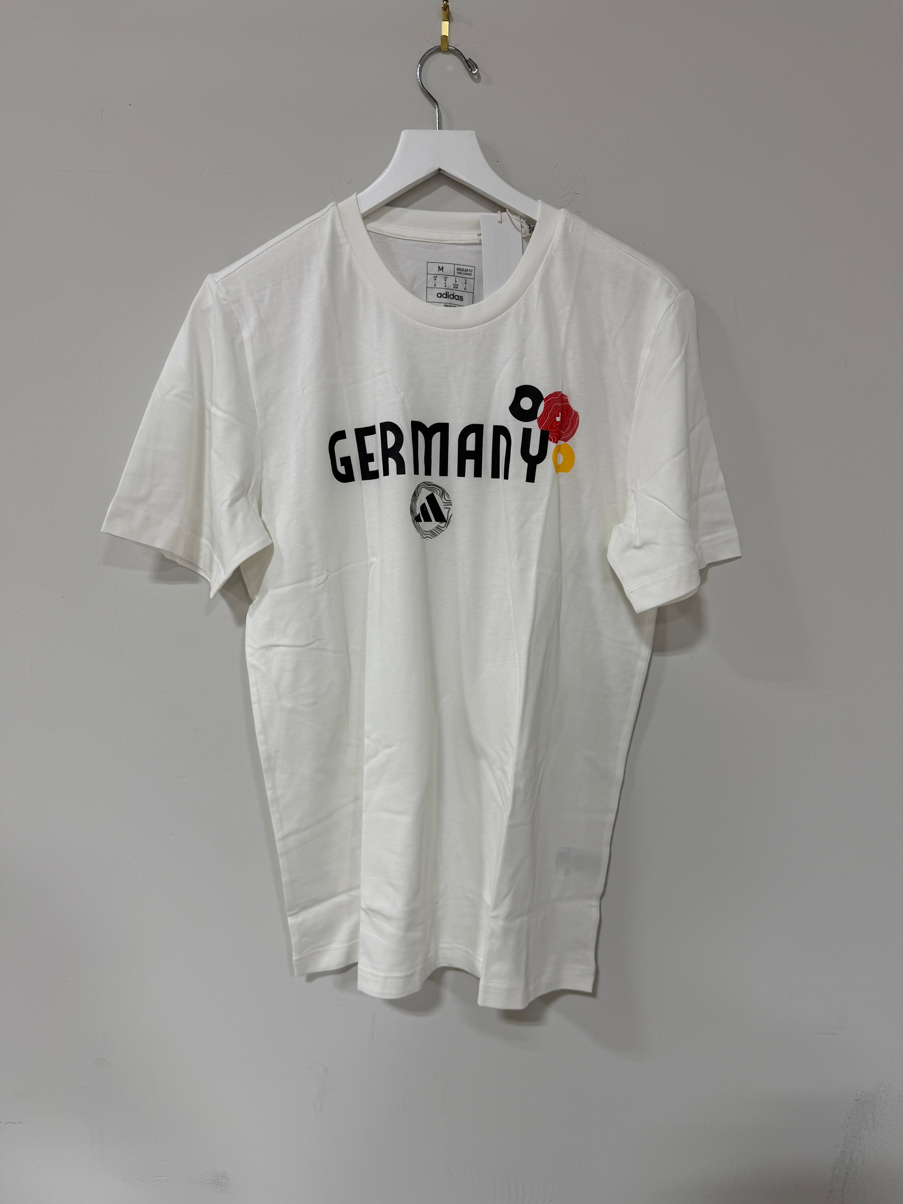 Adidas Germany T-Shirt Mens Size Medium – White