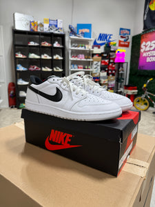Jordan 1 Retro Low '85 Metallic Black Sz 10.5
