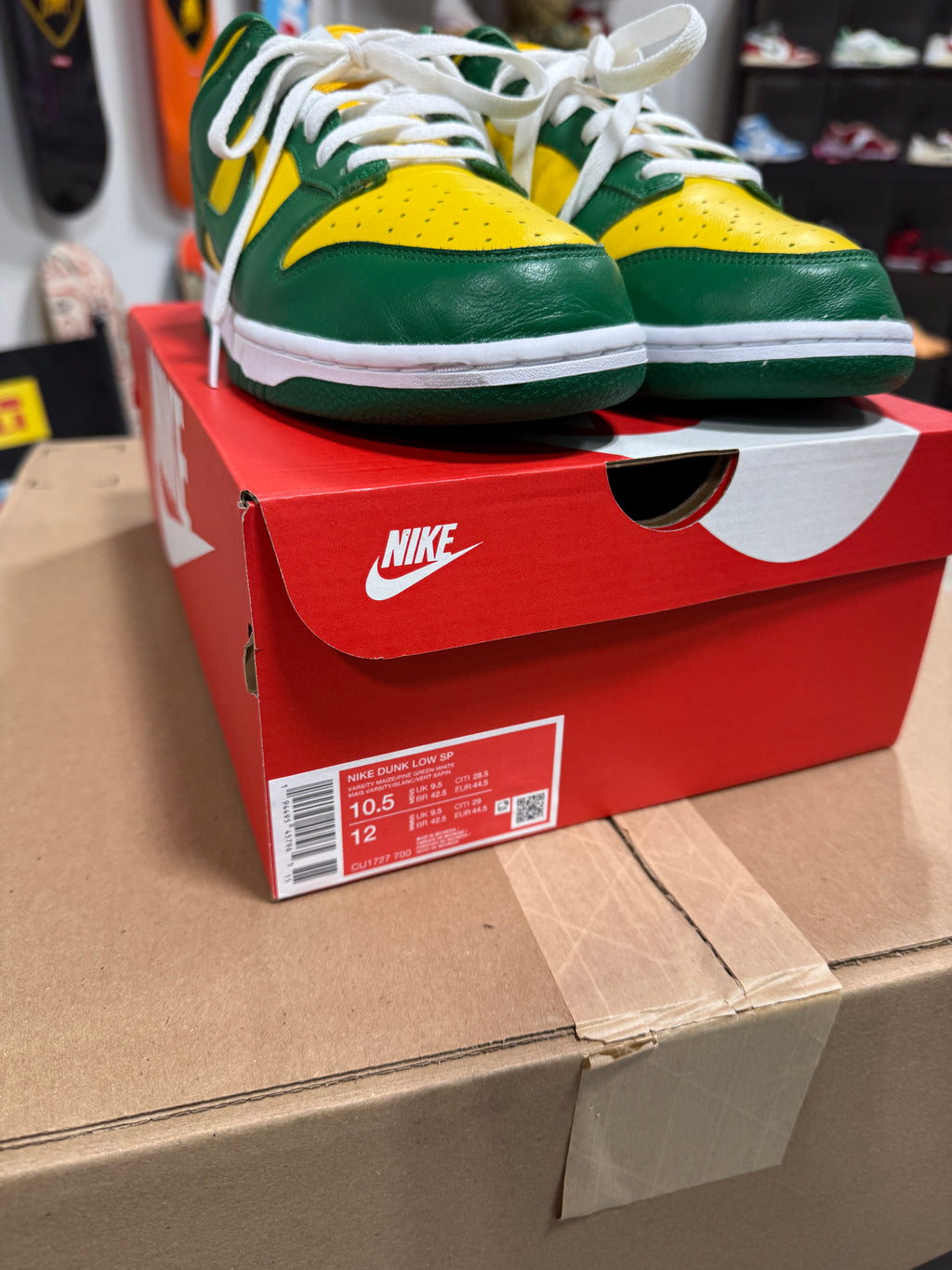 Nike Dunk Low Brazil (2020/2024) size 10.5
