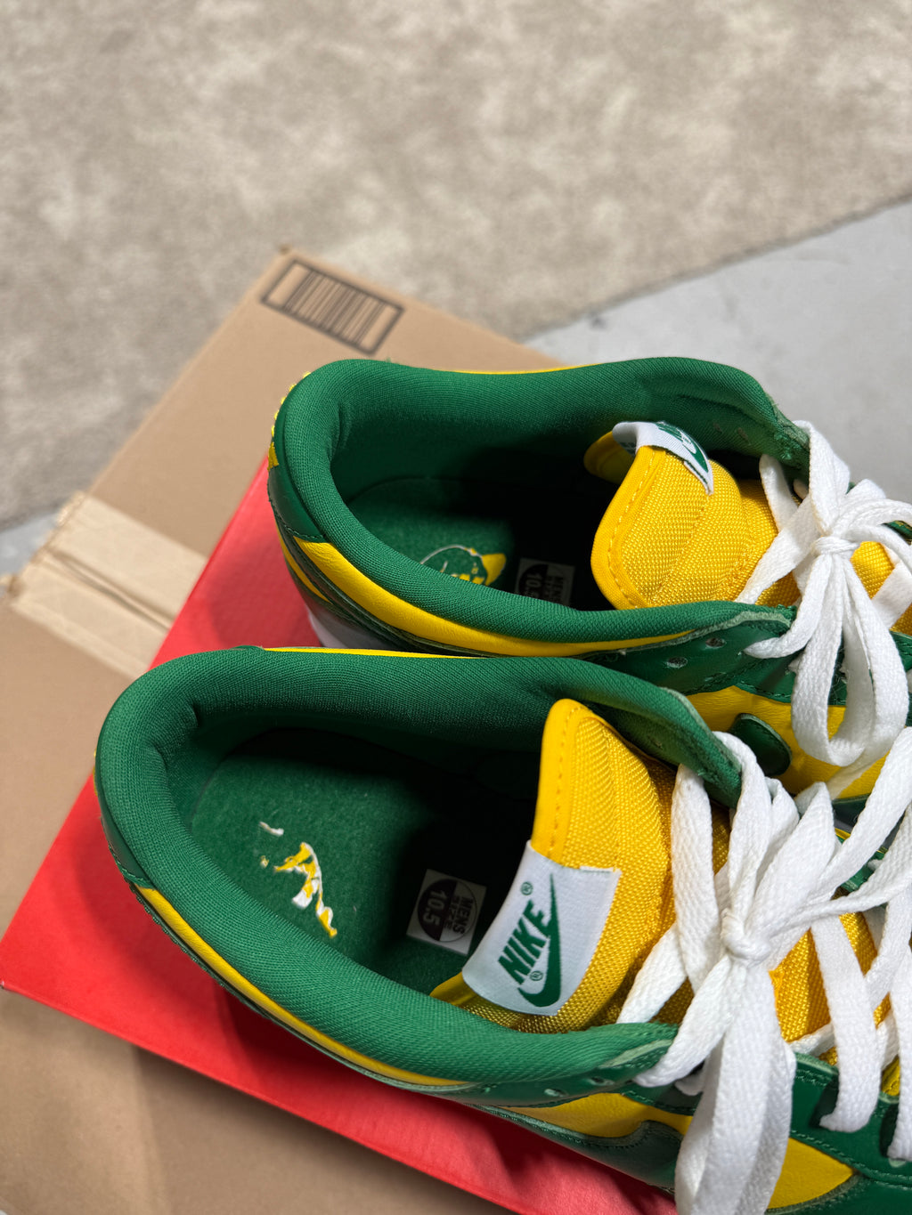 Nike Dunk Low Brazil (2020/2024) size 10.5