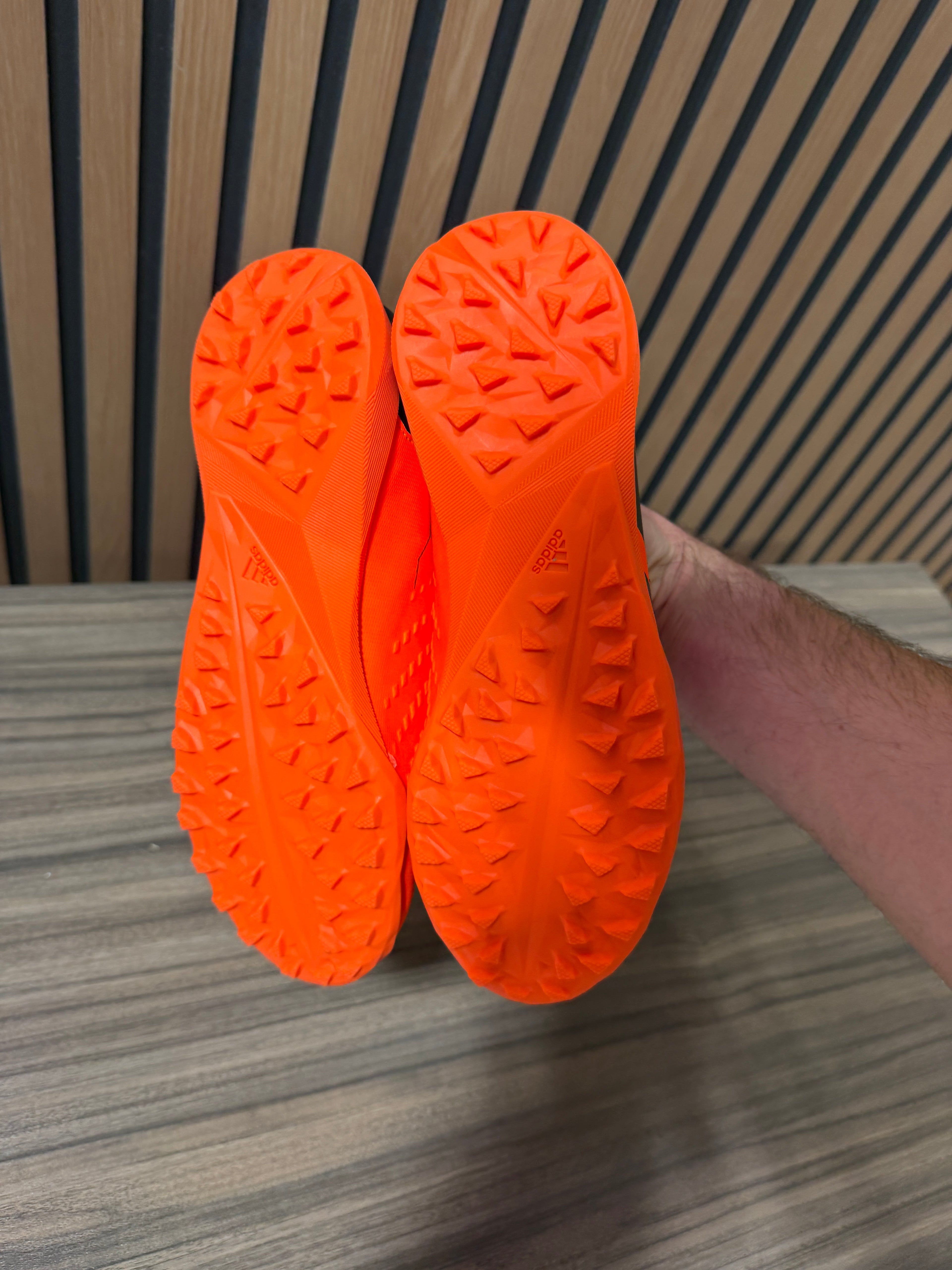 adidas Predator Accuracy .3 Youth Laceless Turf (Orange) Sz 3.5