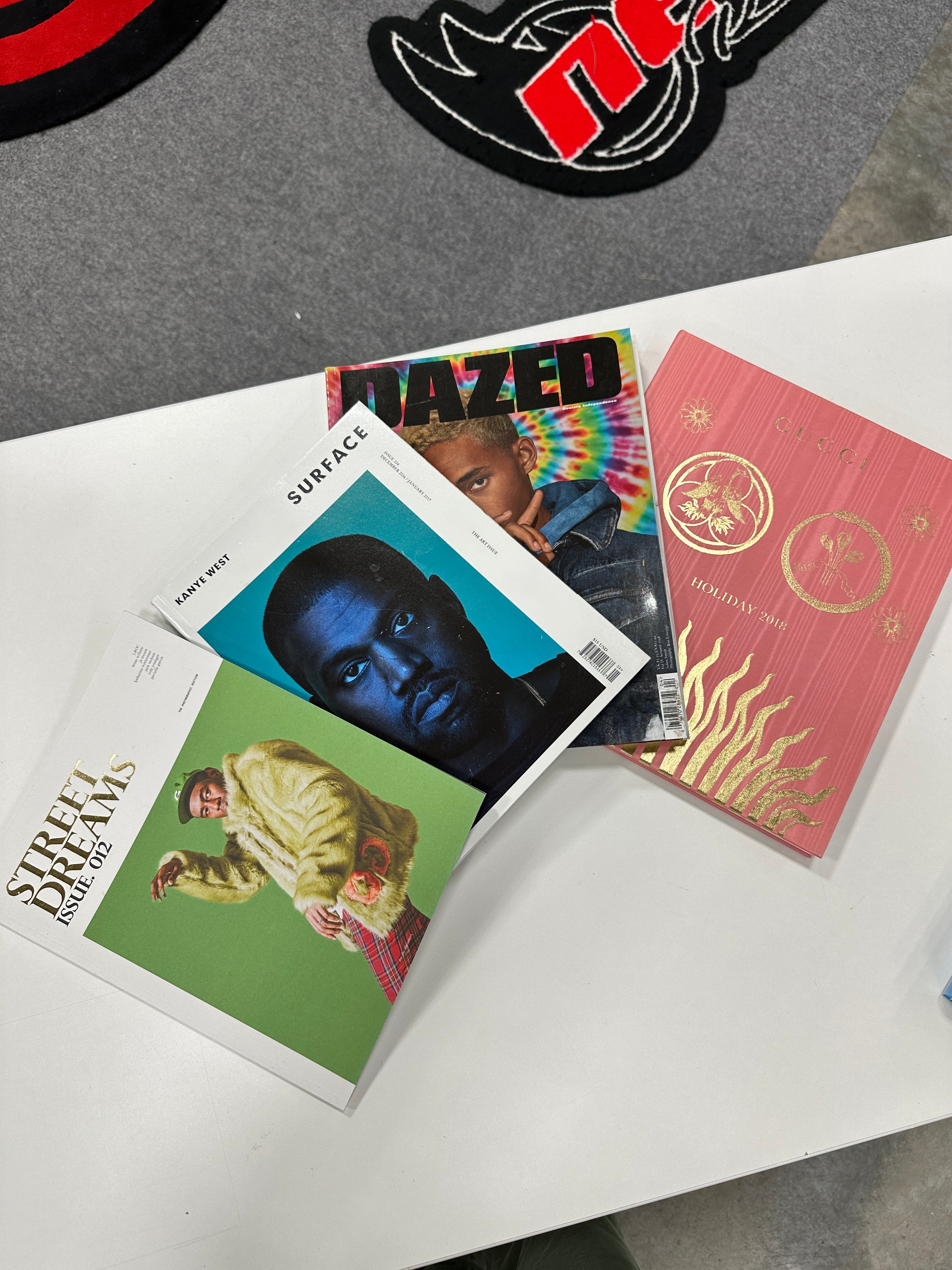 Assorted Hype Coffee Table Books/Magazines