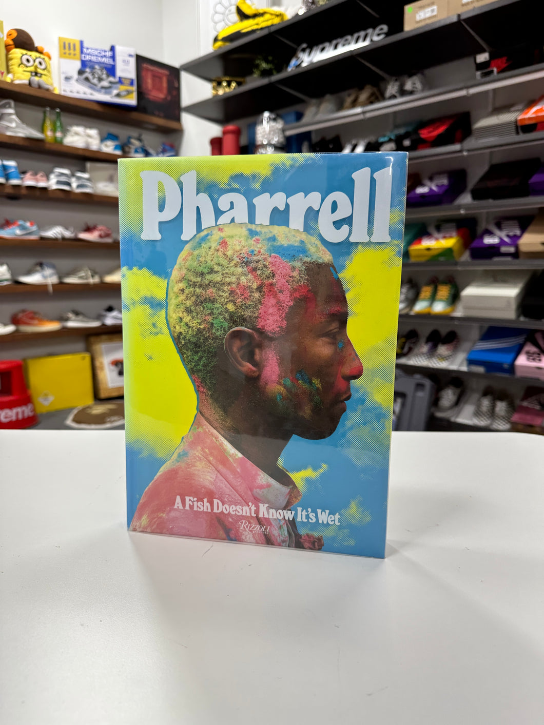 Pharrell: A Fish Doesn't Know It's Wet Book