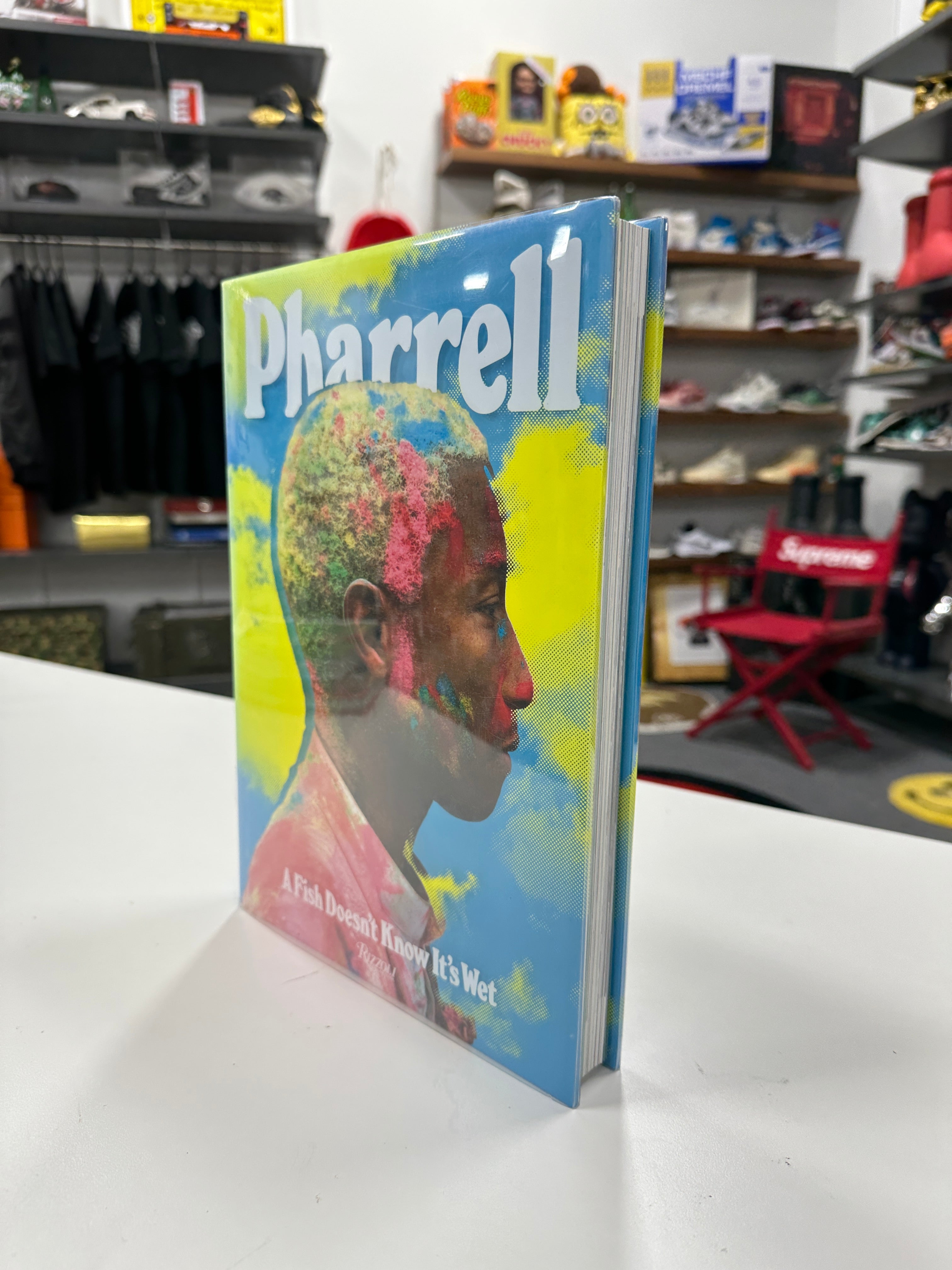 Pharrell: A Fish Doesn't Know It's Wet Book